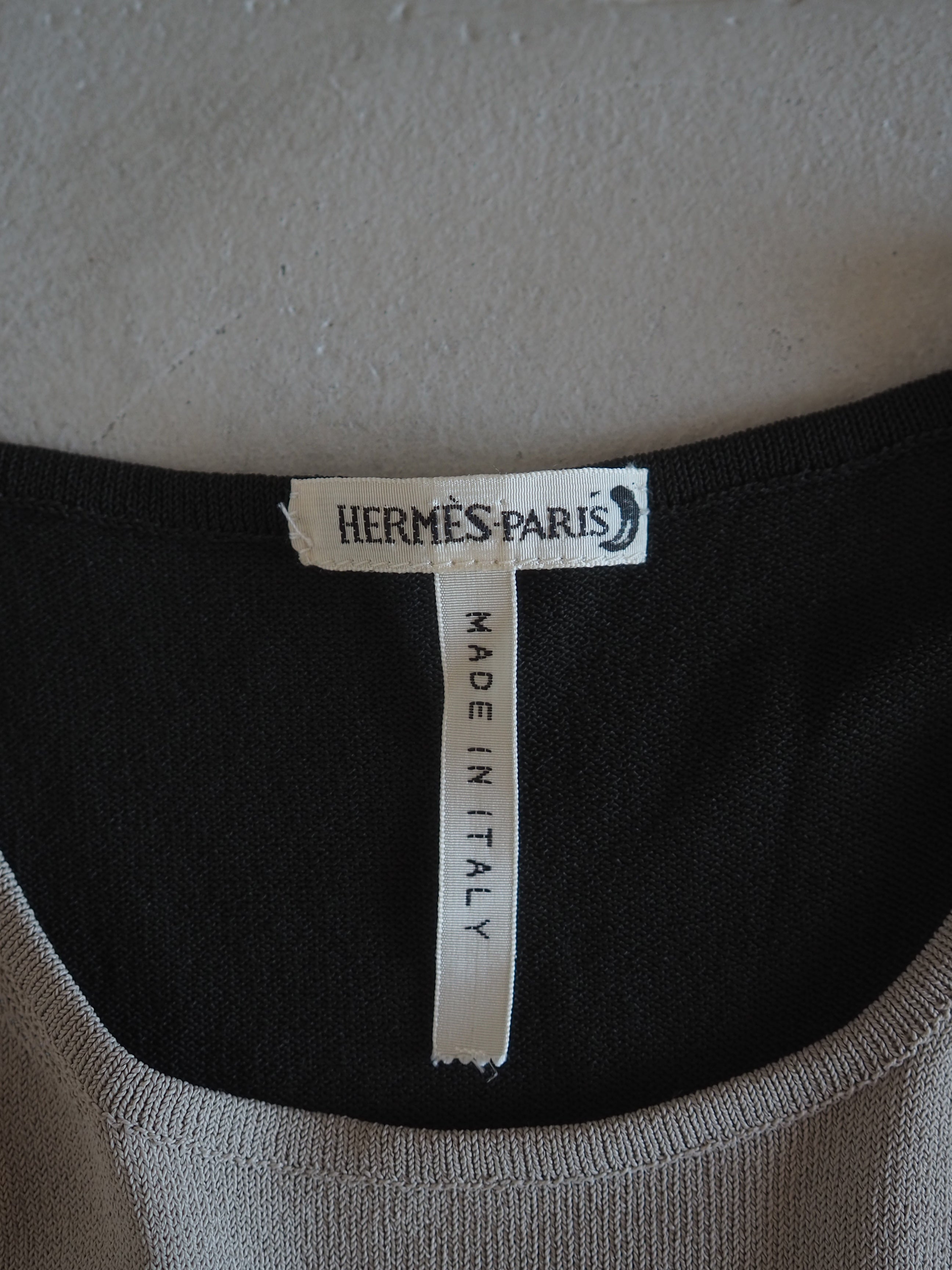 HERMES by Martin Margiela エルメス マルジェラ期 バイカラー ニット