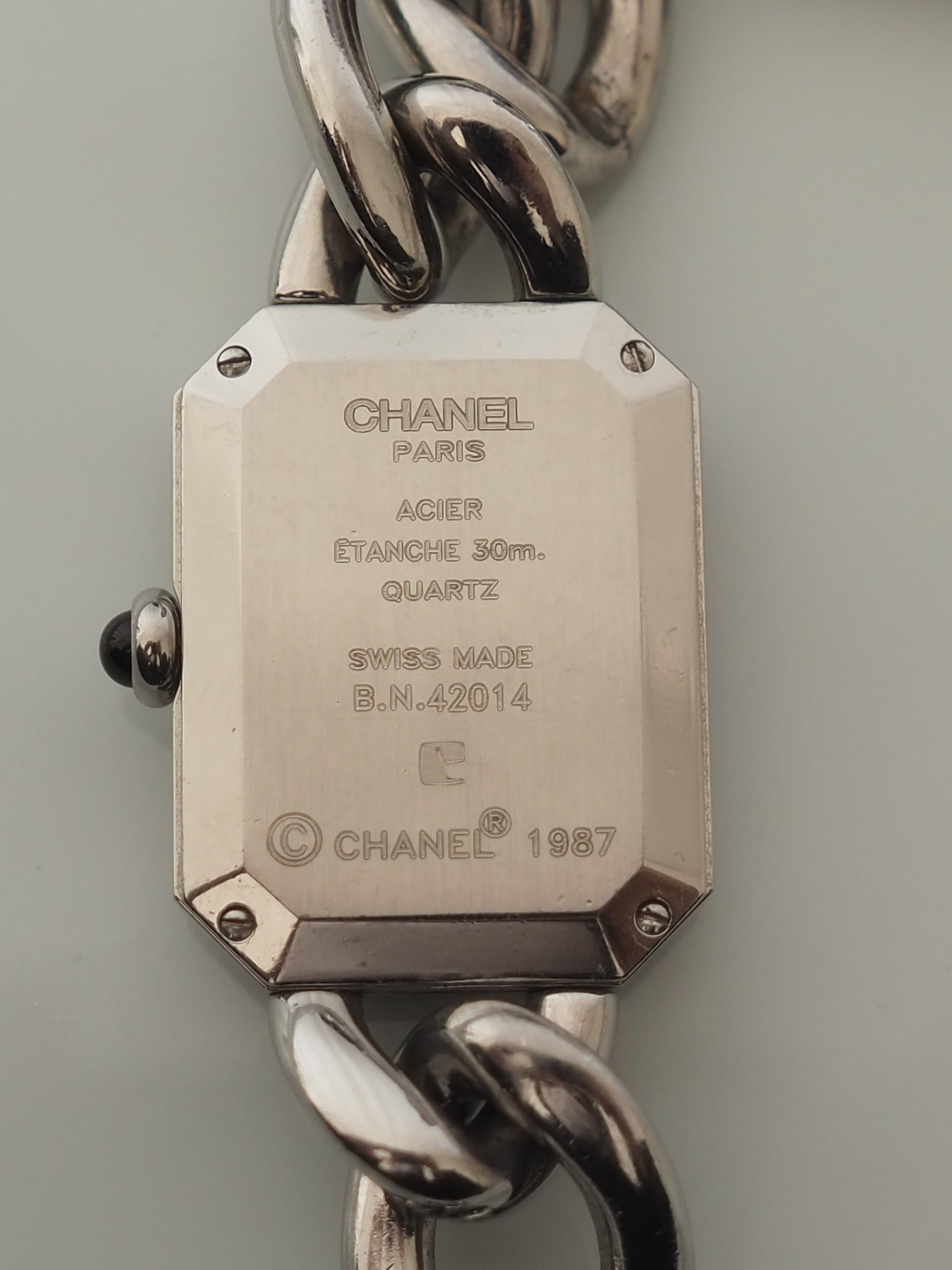 CHANEL シャネル プルミエール チェーン ウォッチ 腕時計 Mサイズ