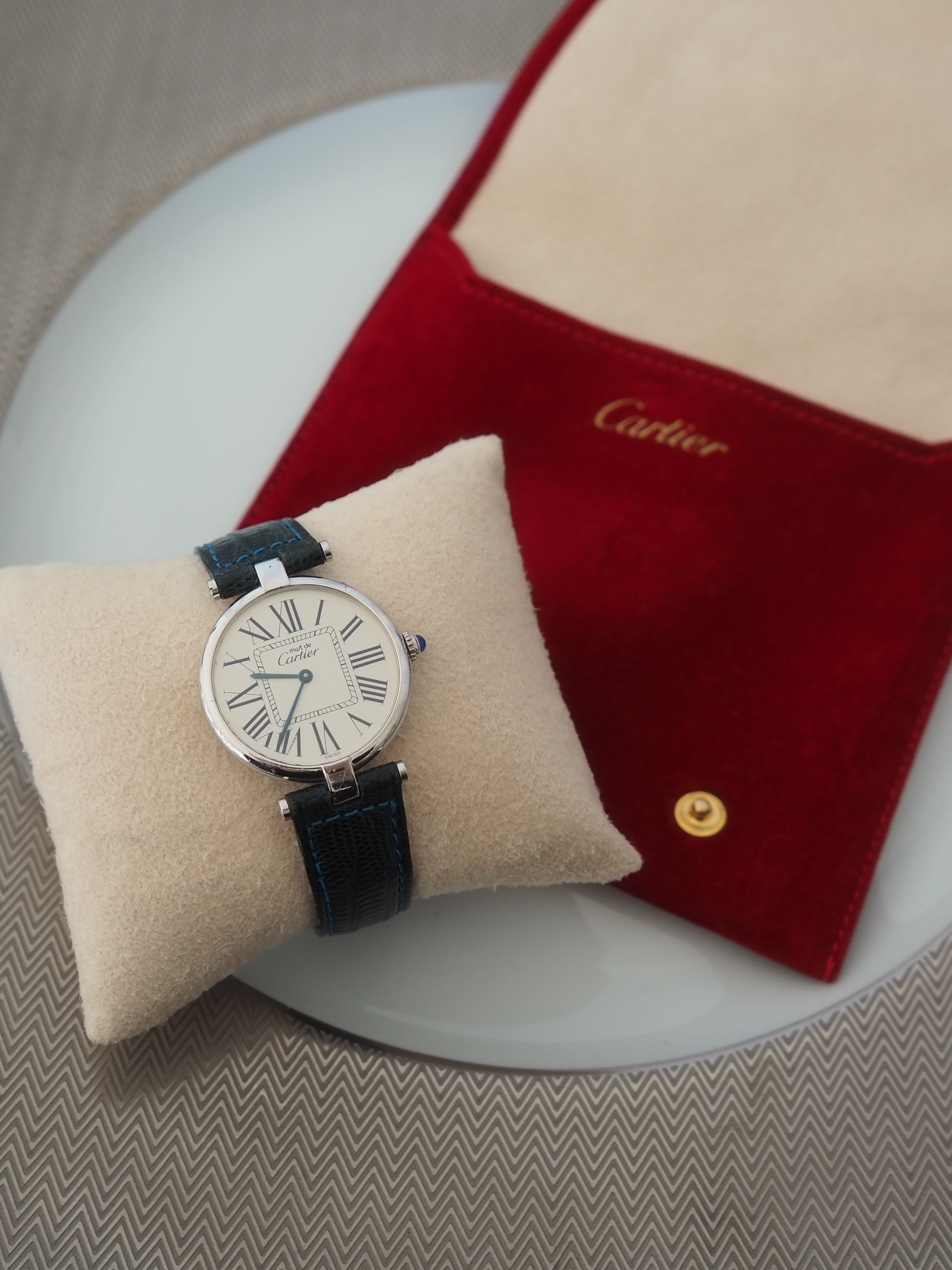 Cartier カルティエ マストヴァンドーム LM シルバー ラージサイズ