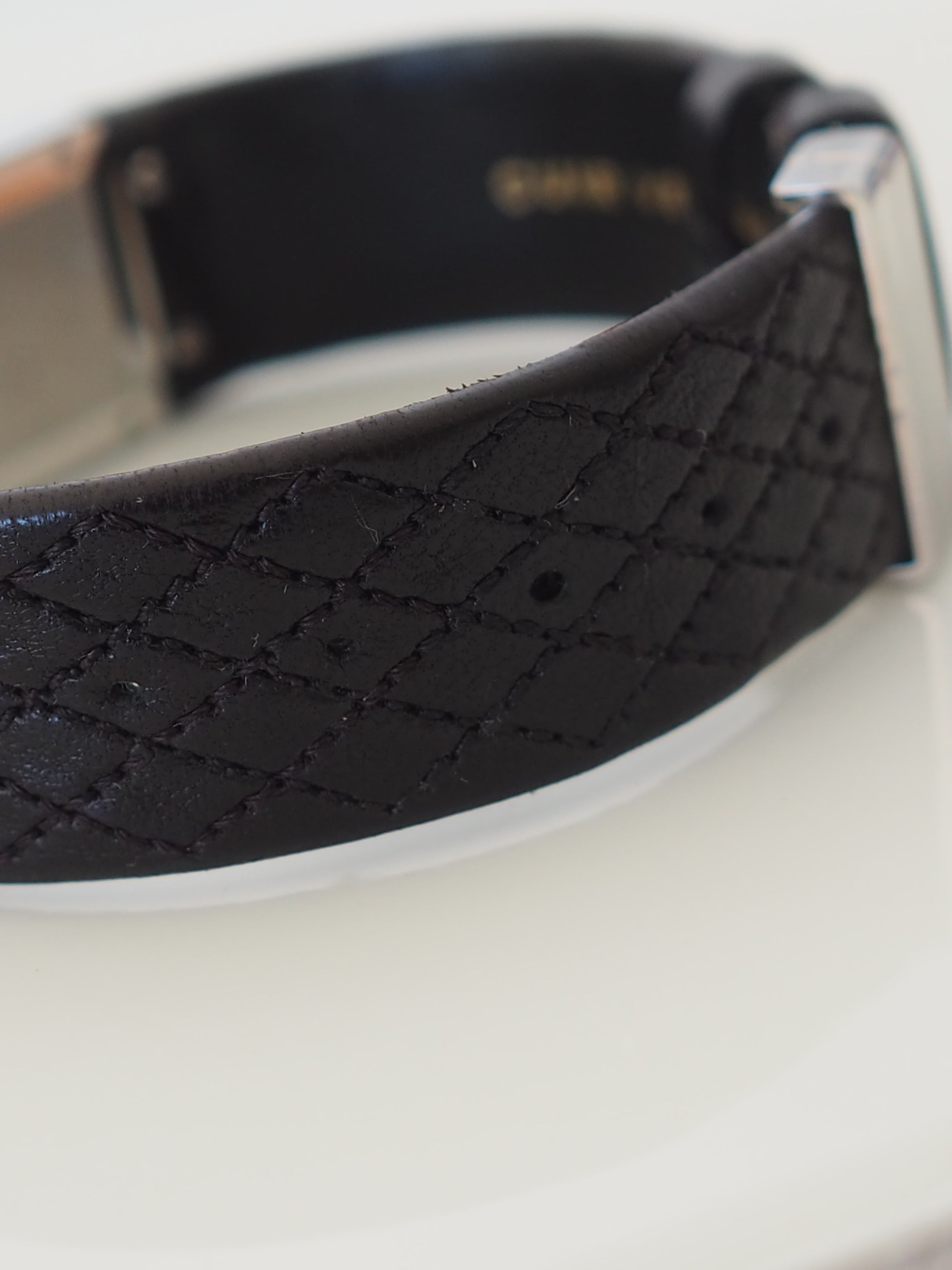 シャネル CHANEL マトラッセ ブラック 黒 シルバー クォーツ 腕時計 CHANEL シャネル マトラッセ ウォッチ 腕時計 シルバー ブラック