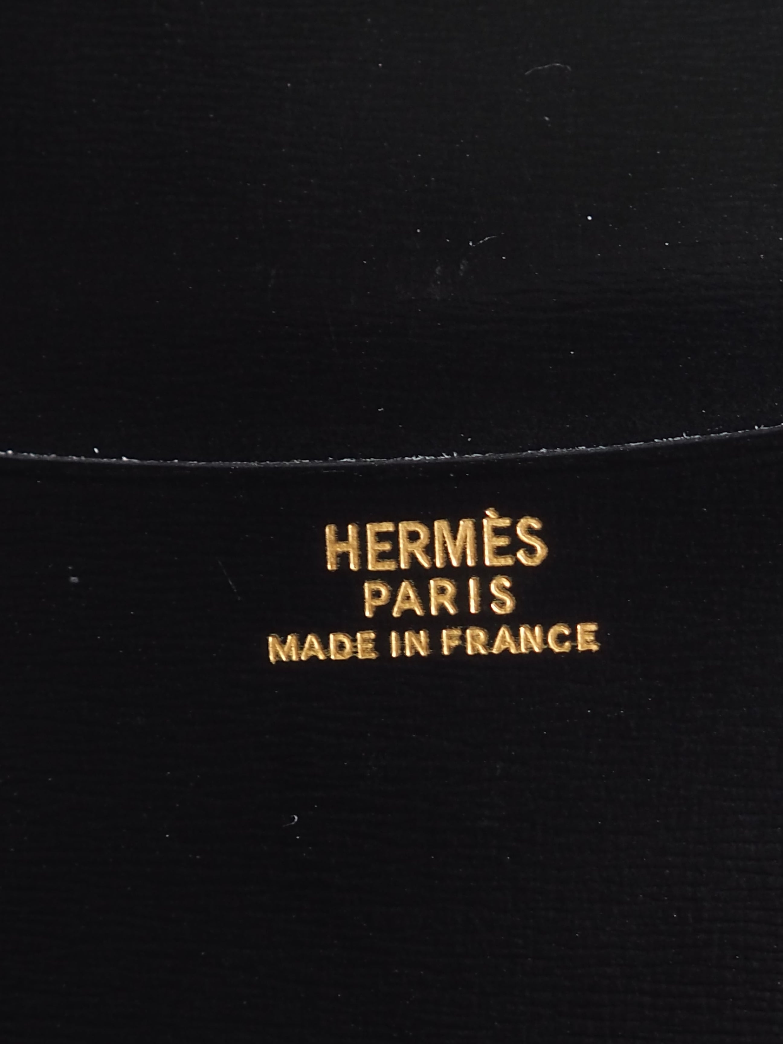 HERMES エルメス アジェンダ 手帳 財布 カードケース ブラック レザー