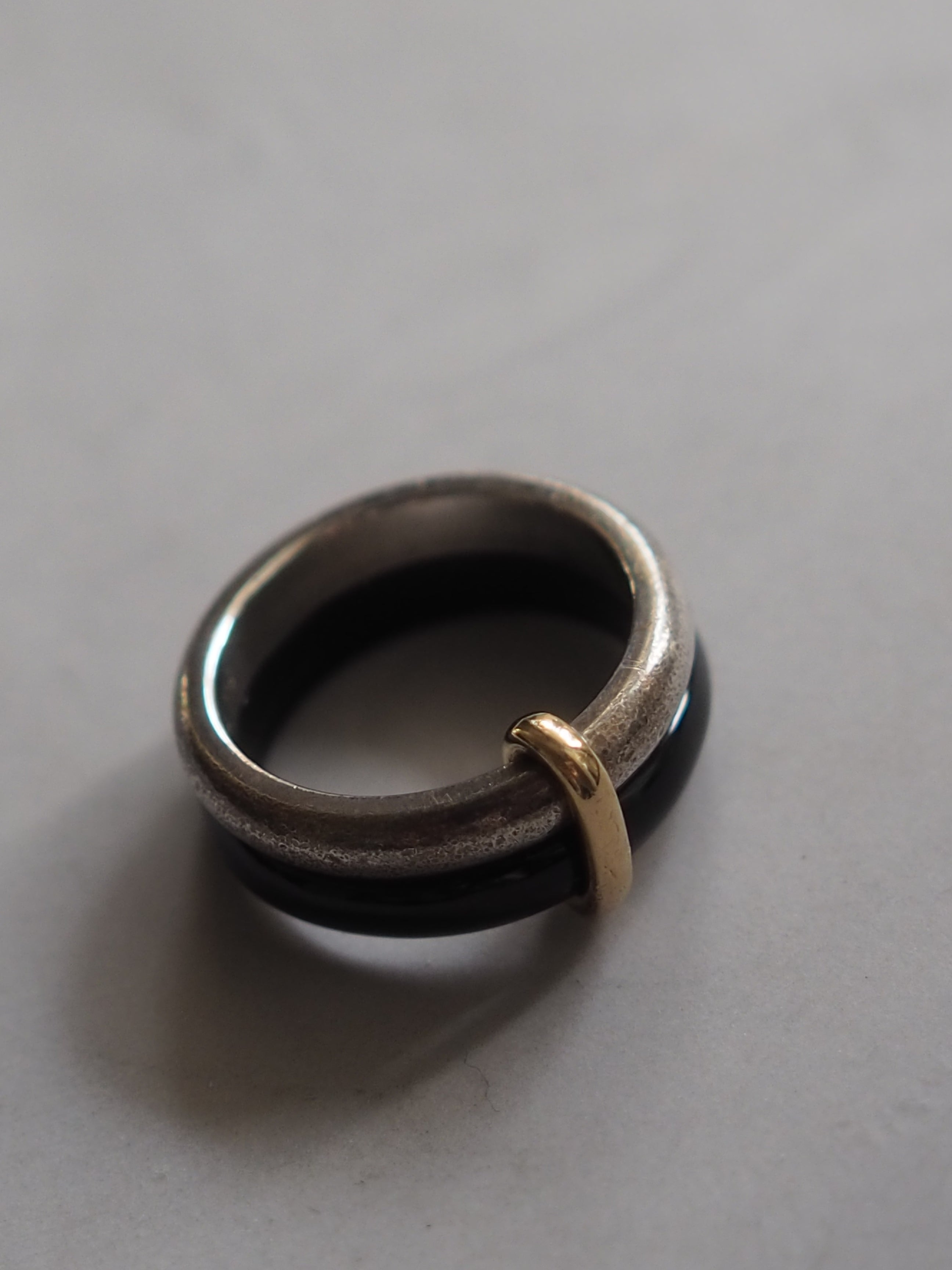 Georg Jensen Two-Tone Ring A119