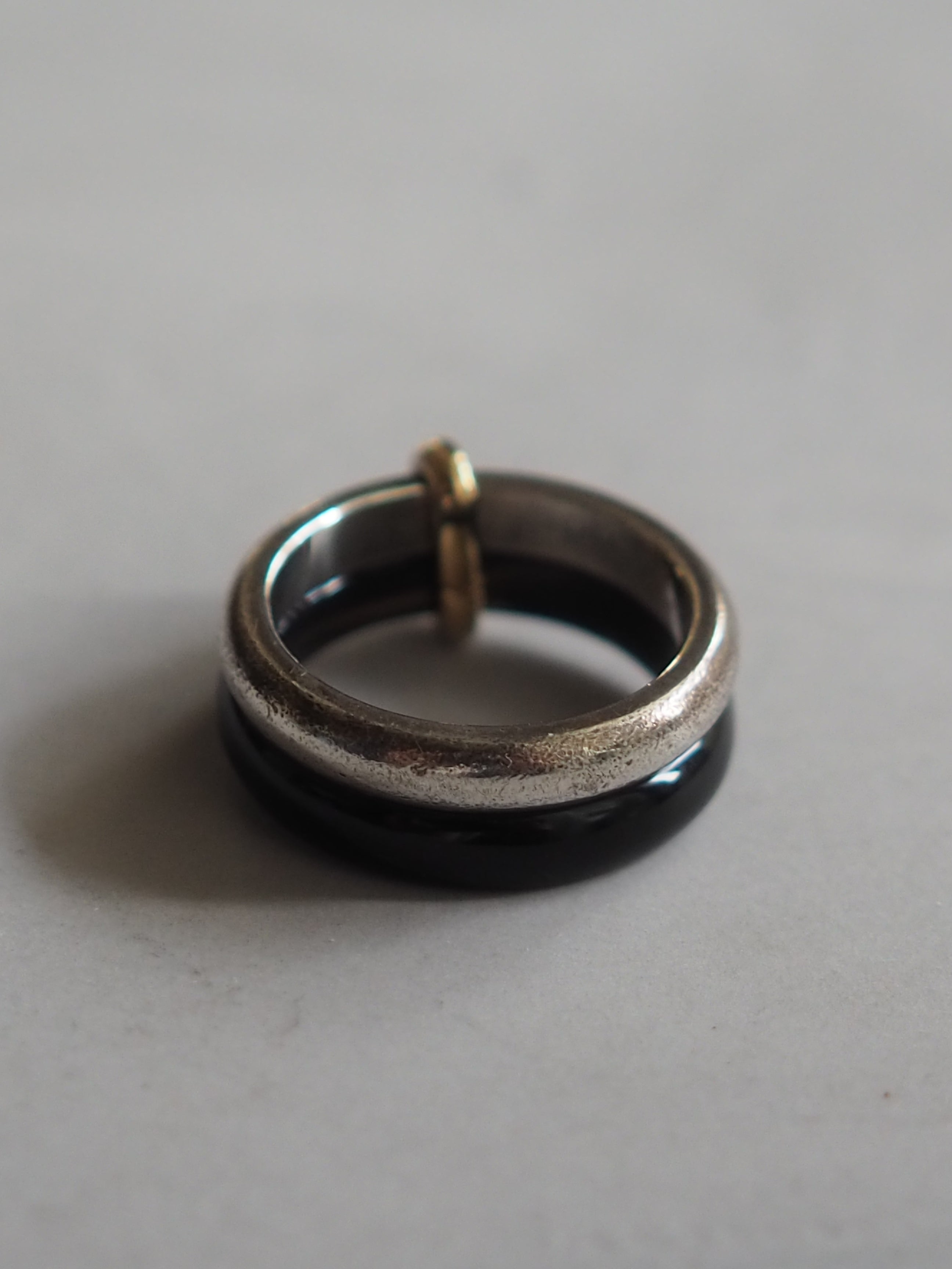 GEORG JENSEN ジョージ ジェンセン シルバー 925 オニキス リング 指輪