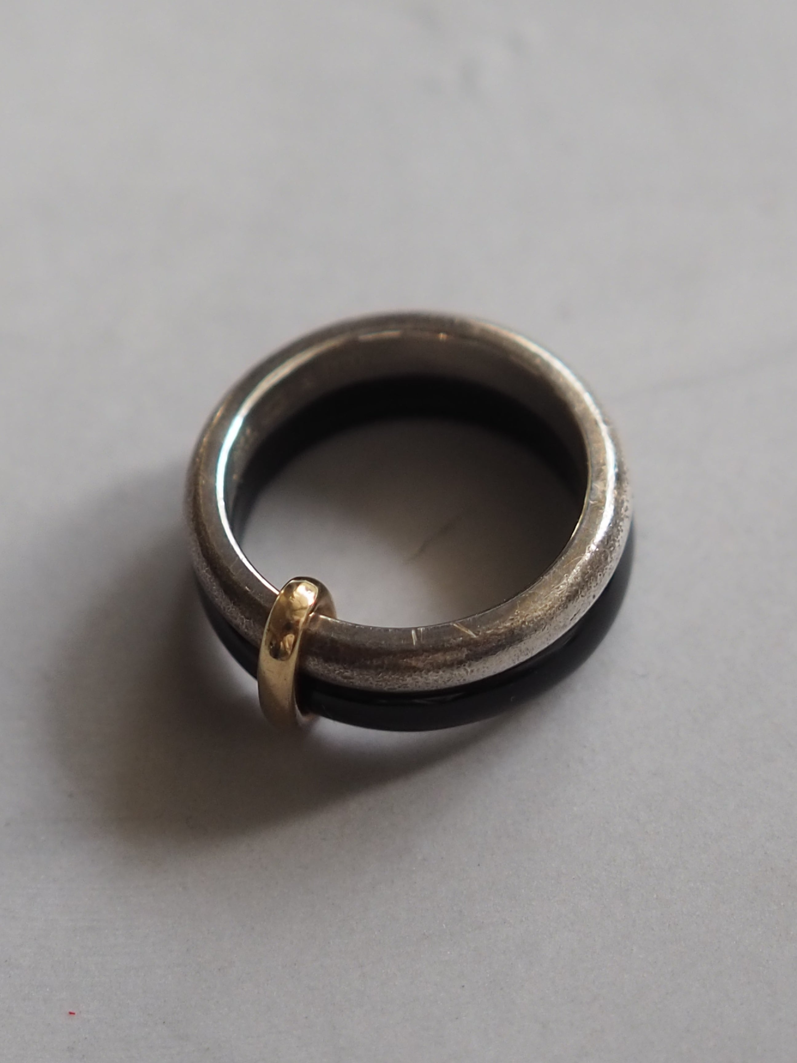 Georg Jensen Two-Tone Ring A119