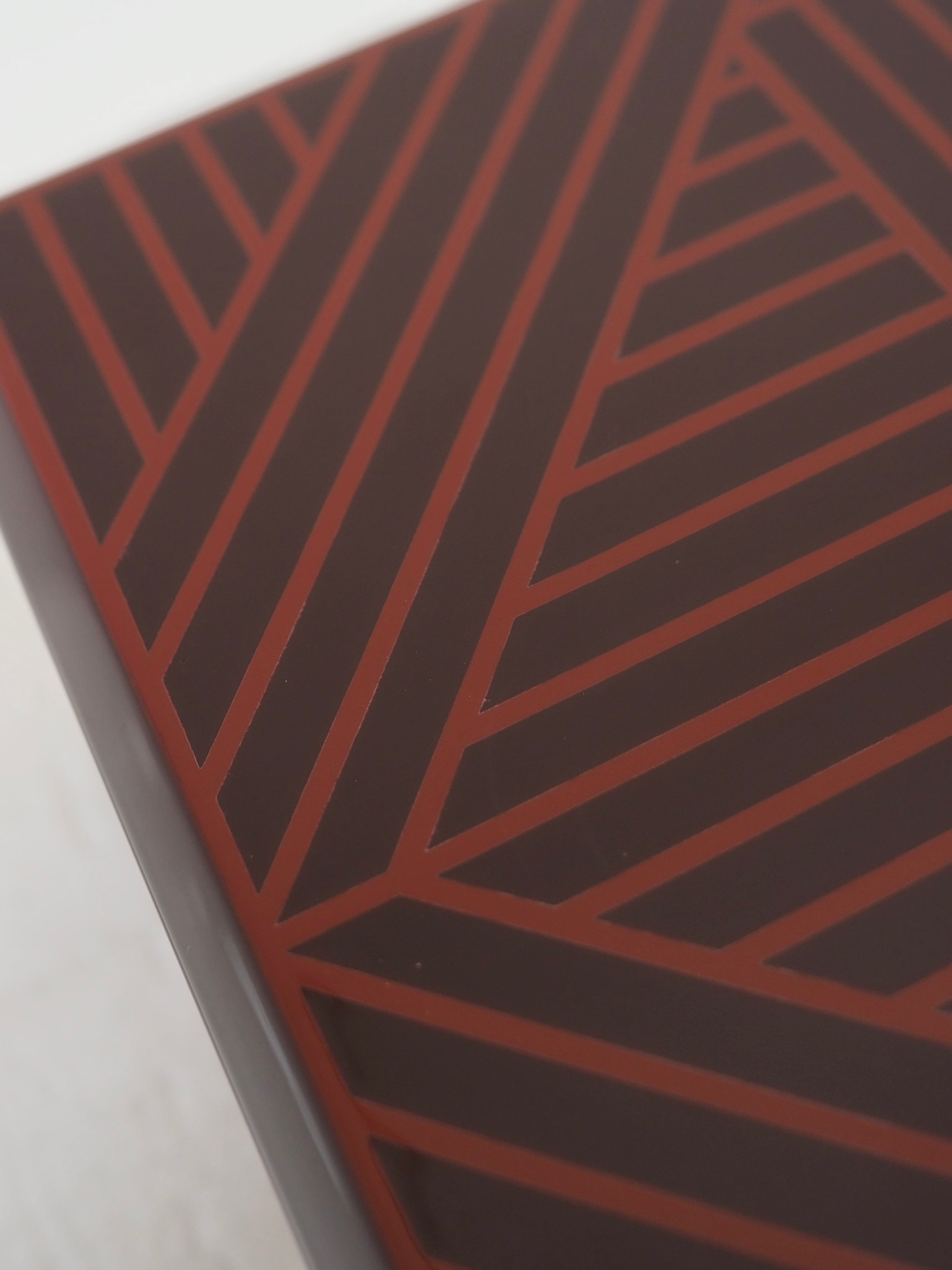 HERMES エルメス ジュエリーボックス ウッド ラッカー Hリュバン ユニ