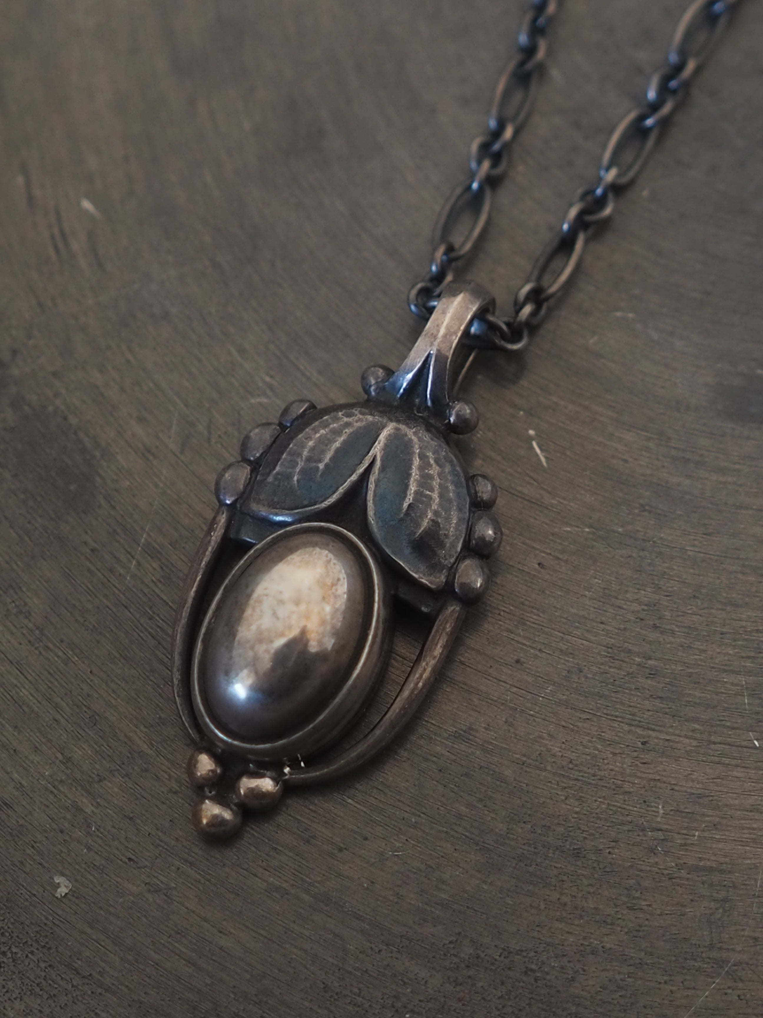 Georg Jensen Sculptural Necklace #2003