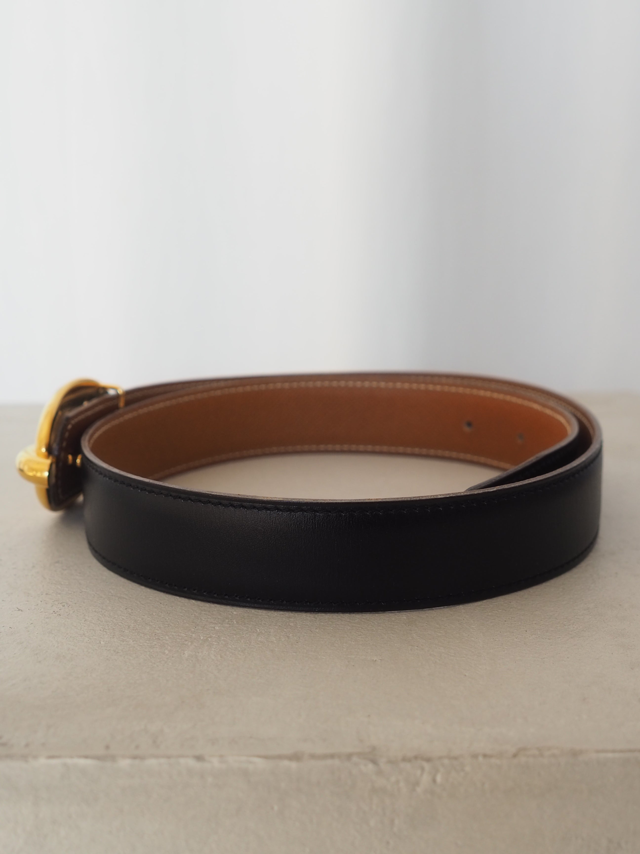 HERMES エルメス シェーヌダンクル ベルト 70 ゴールド レディース