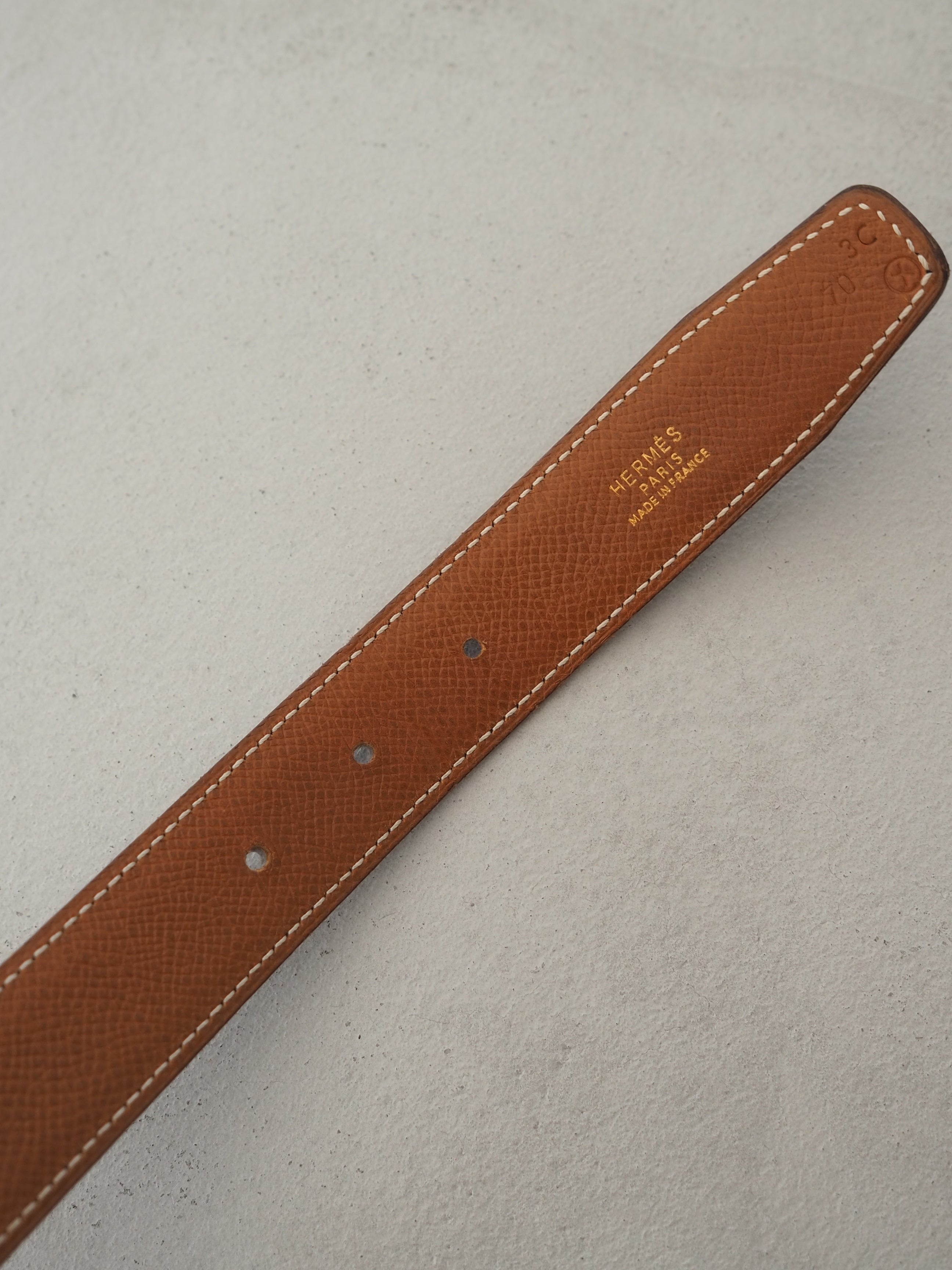 HERMES エルメス シェーヌダンクル ベルト 70 ゴールド レディース