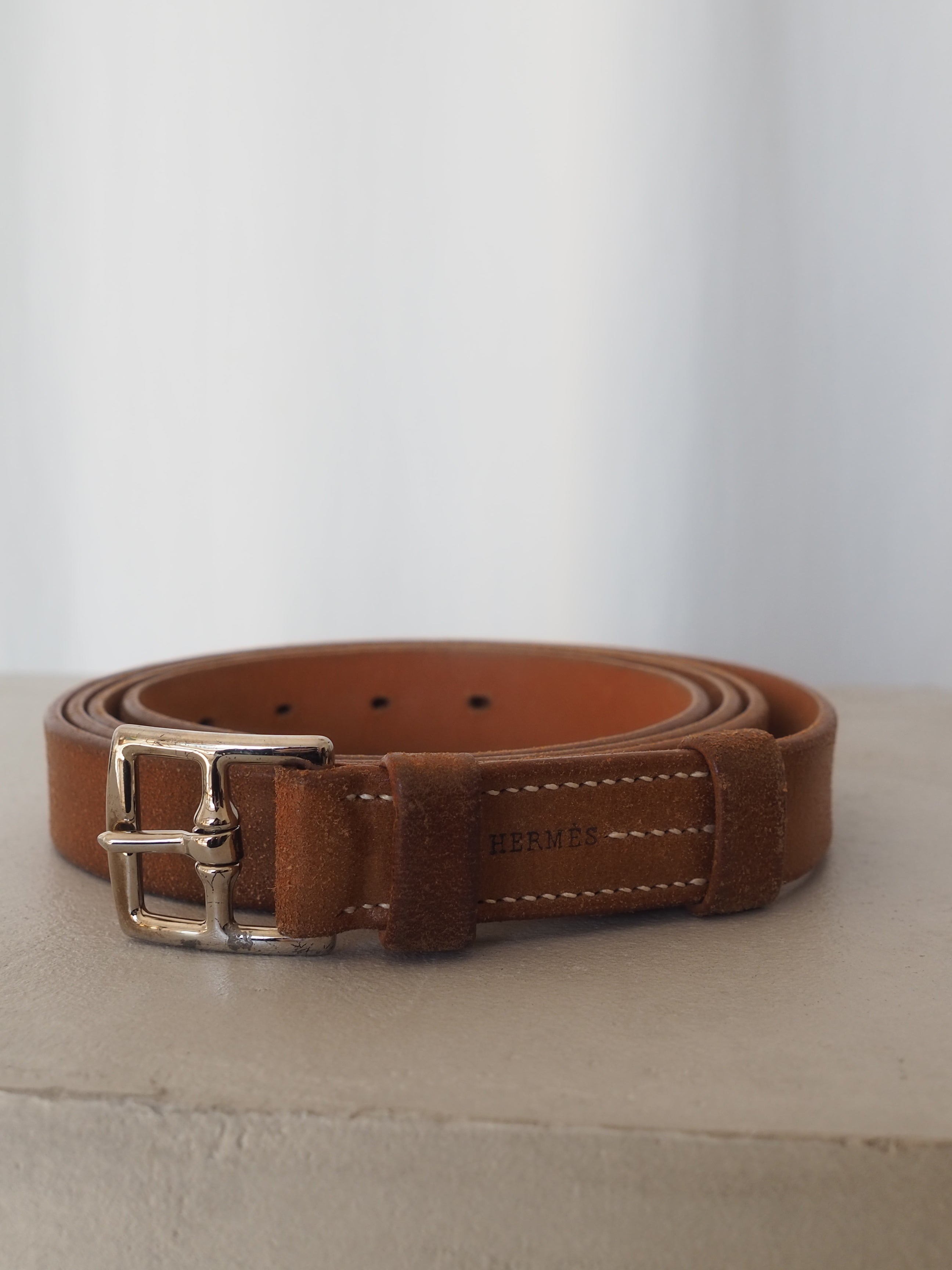 HERMES エルメス エトリヴィエール ベルト 二連 マルジェラ期 ユニ