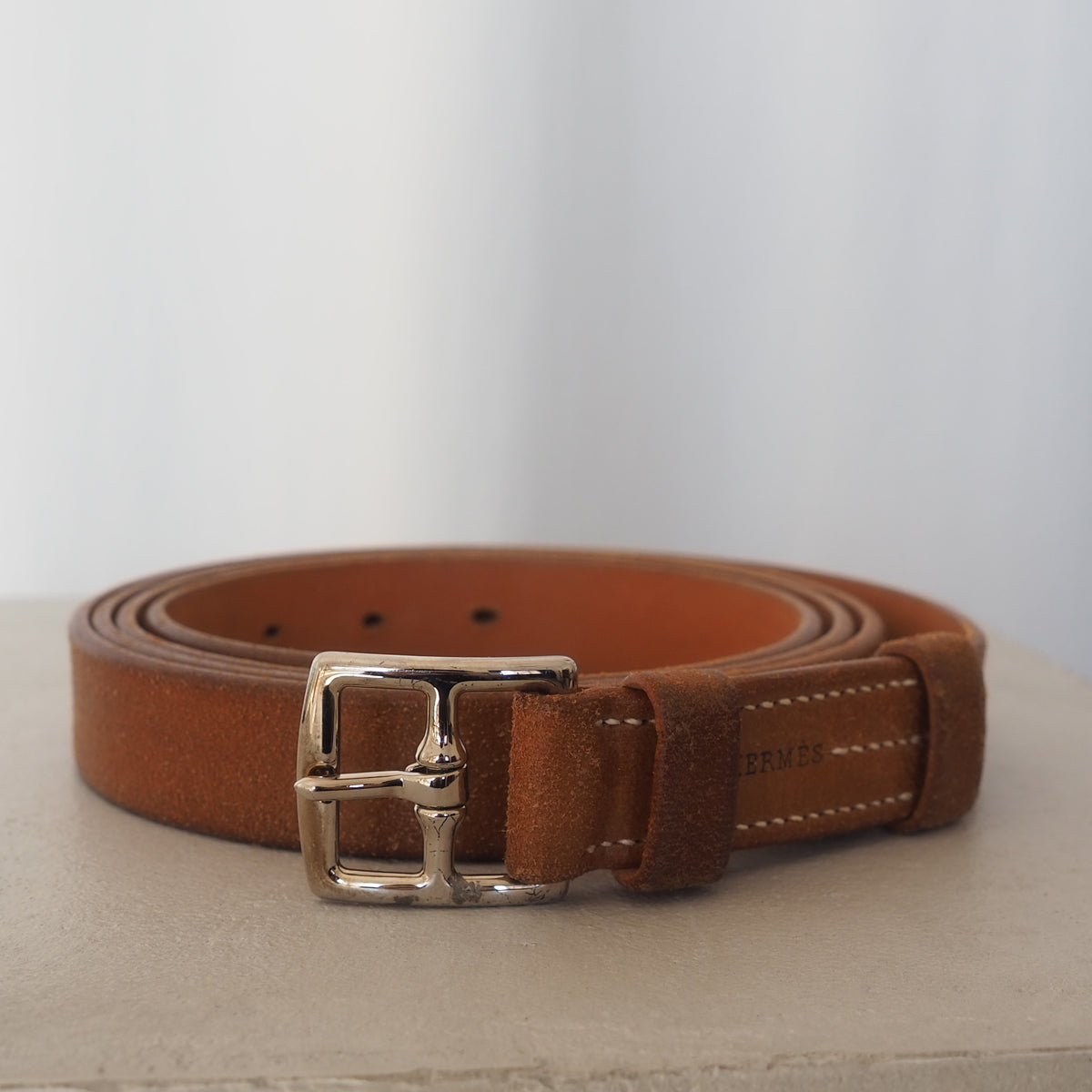 HERMES エルメス エトリヴィエール ベルト 二連 マルジェラ期 ユニ 