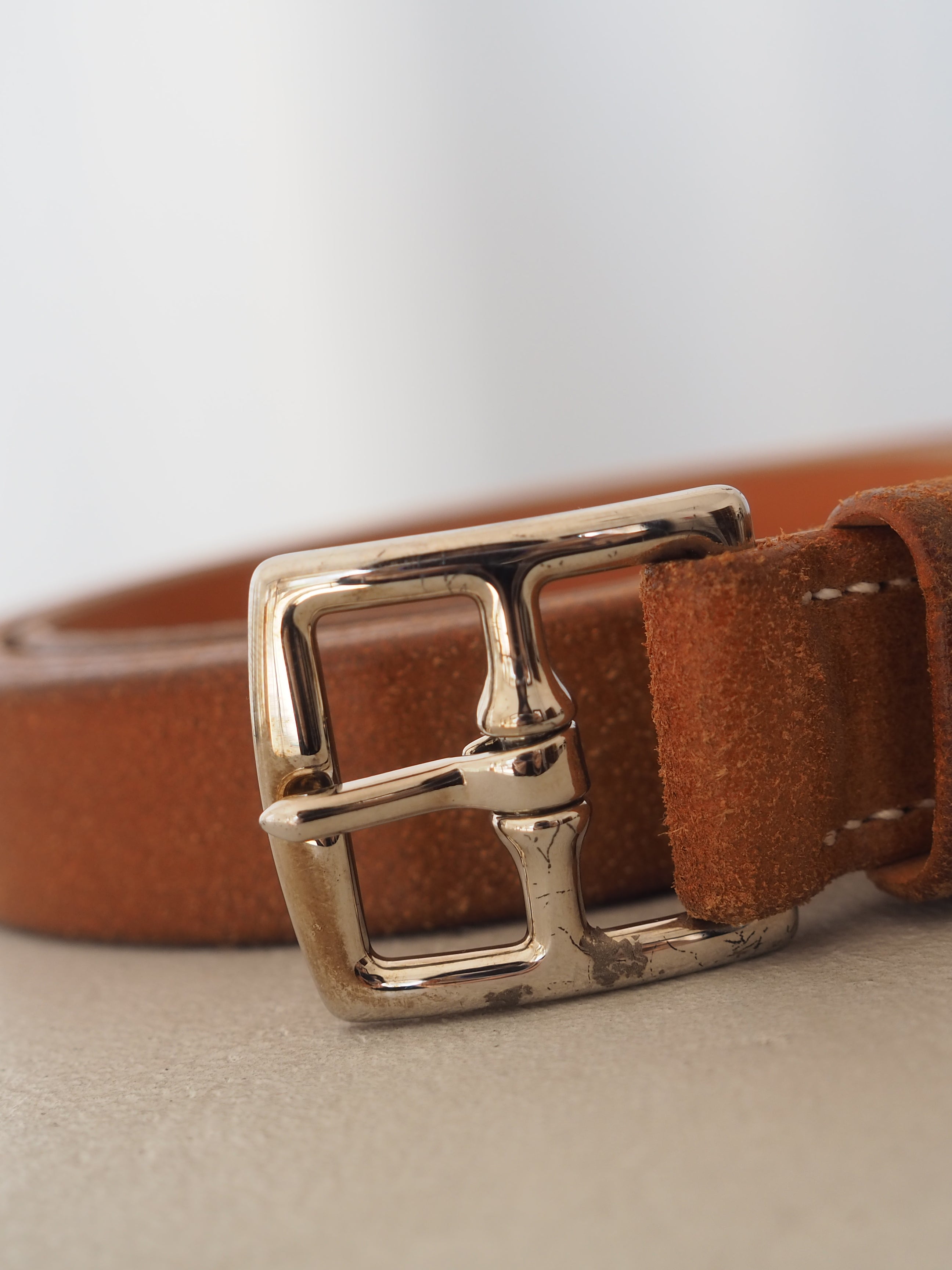 HERMES エルメス エトリヴィエール ベルト 二連 マルジェラ期 ユニ