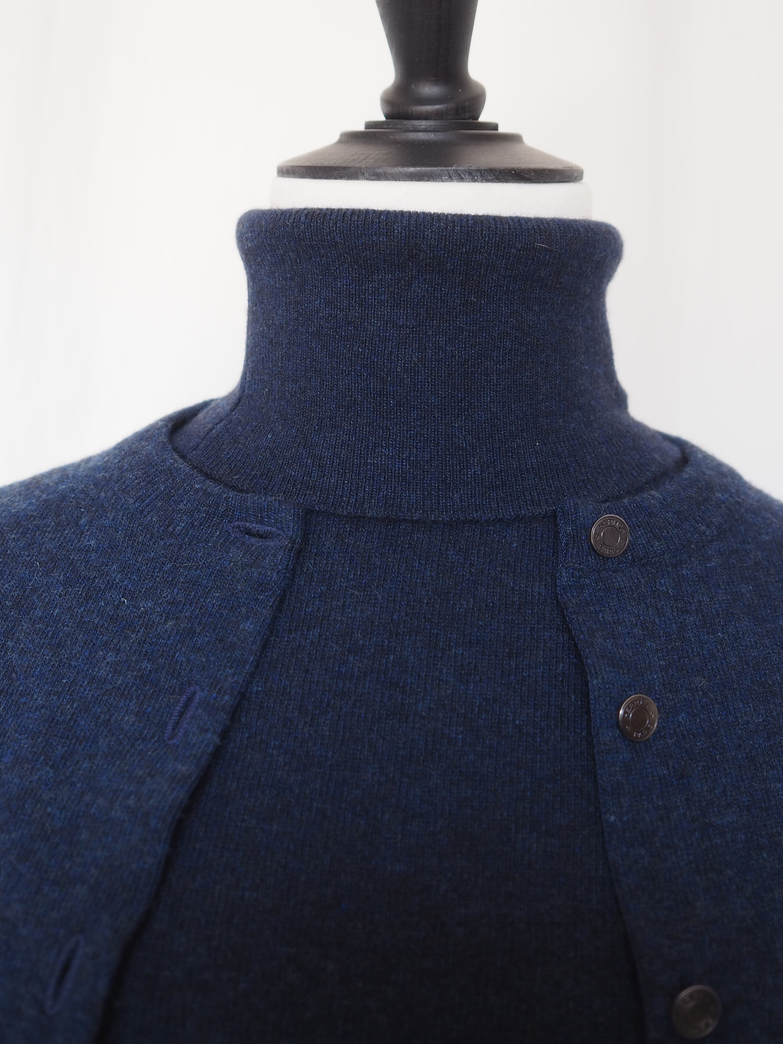 HERMÈS by Martin Margiela Sellier Button Knit Ensemble