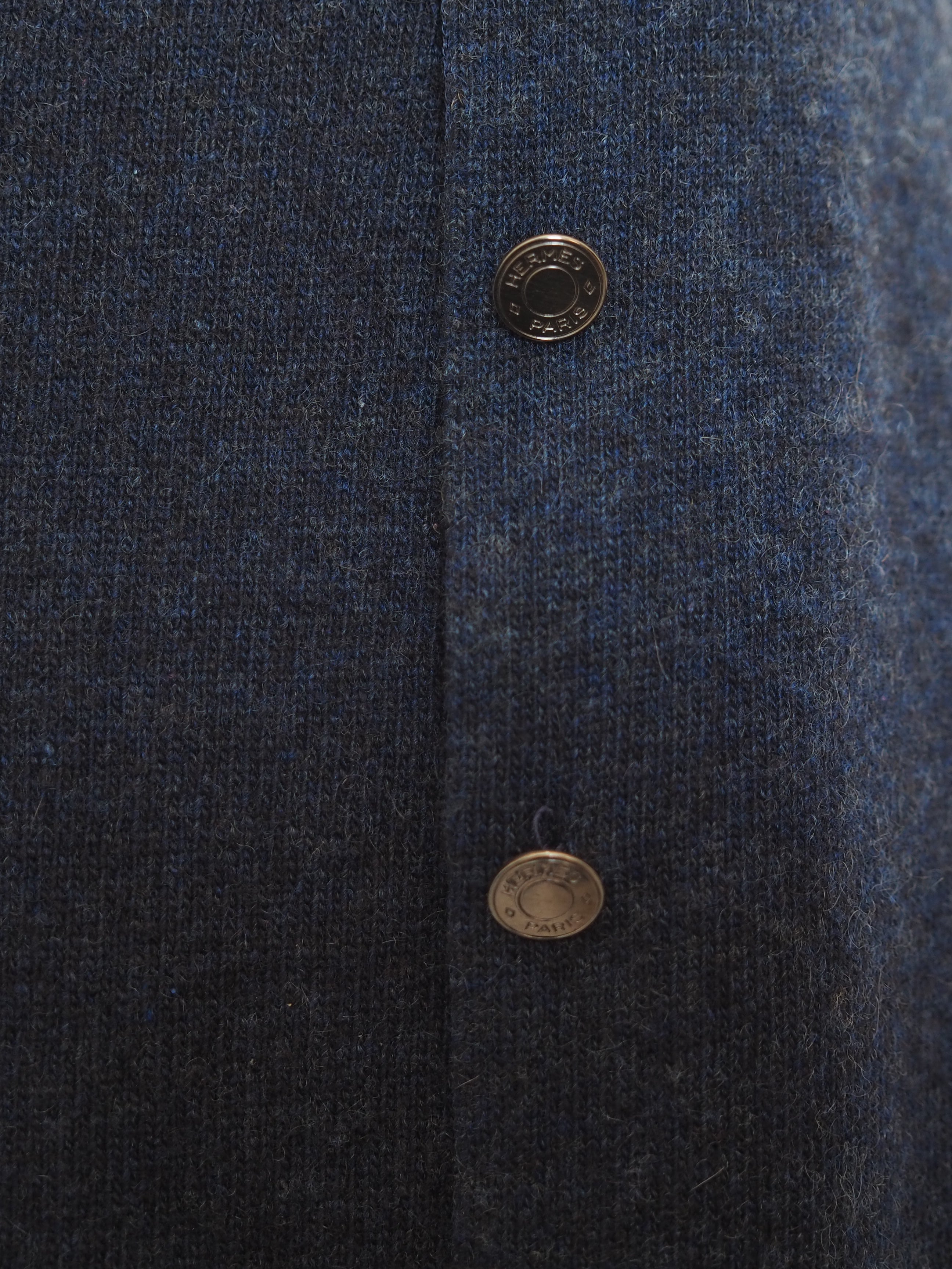 HERMÈS by Martin Margiela Sellier Button Knit Ensemble