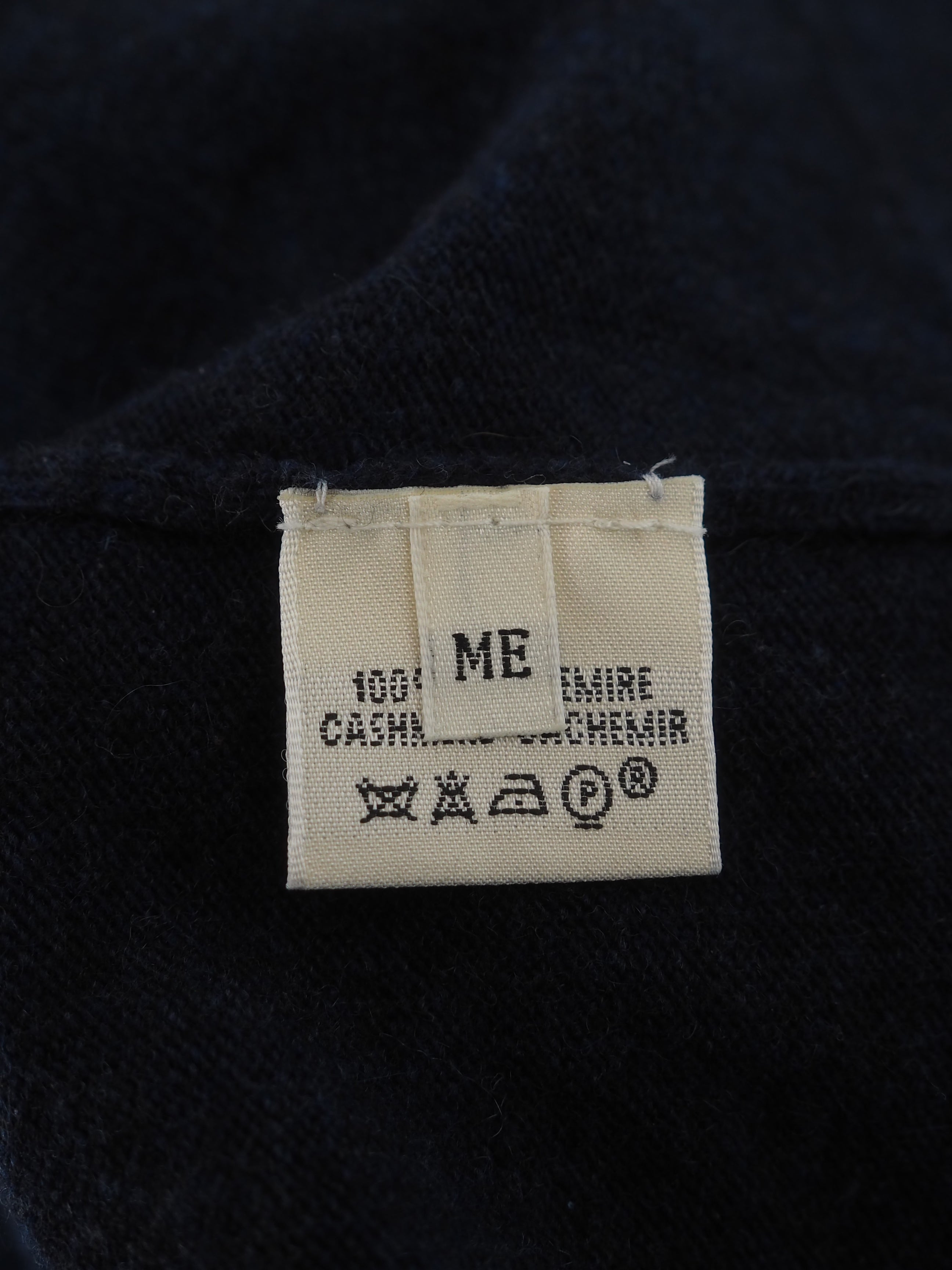 エルメス　希少マルジェラ期　アンサンブル　カーディガン　インナー完備 HERMES エルメス マルジェラ期 by Martin Margiela セリエボタン