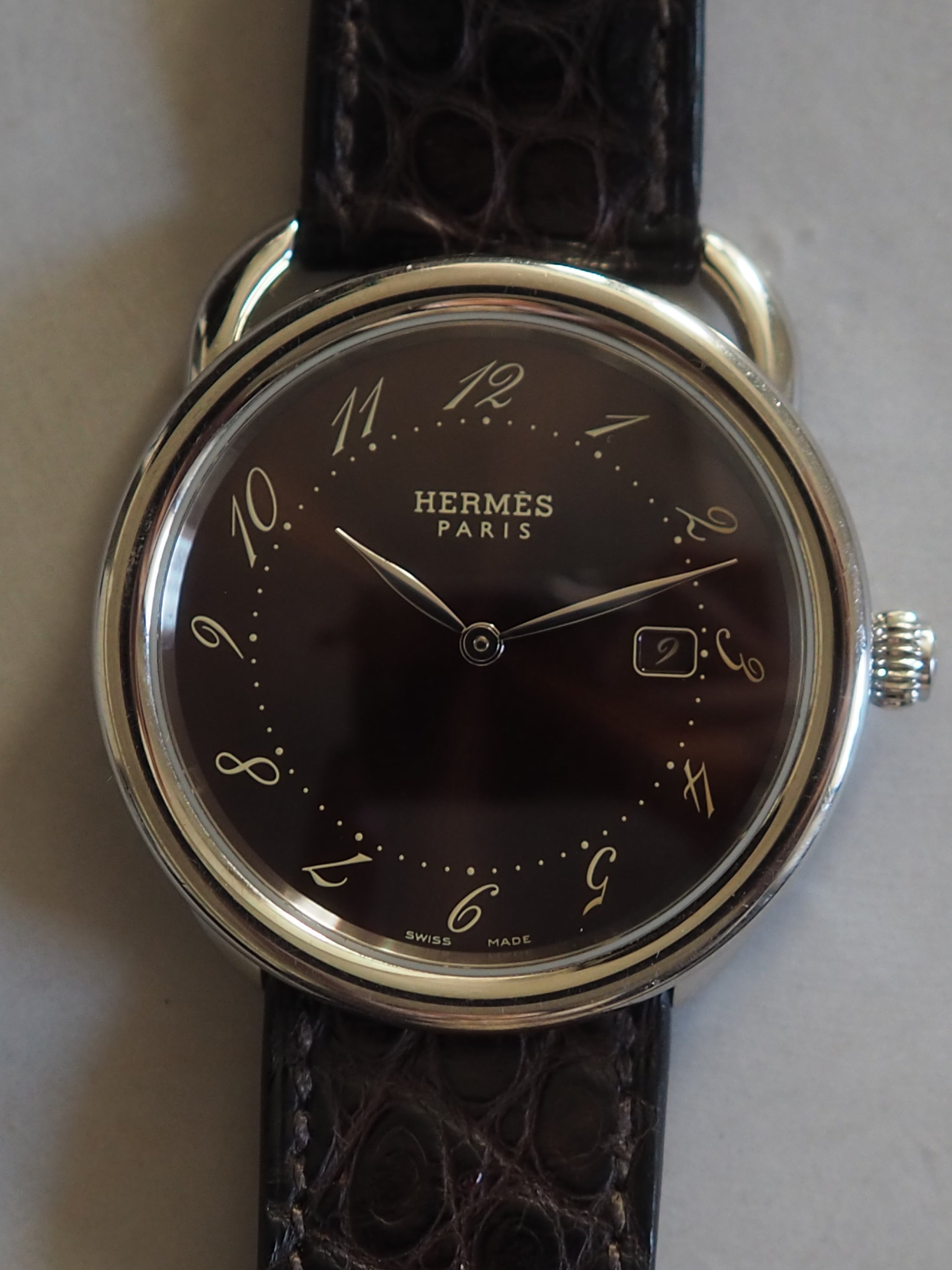 HERMES ヴィンテージ エルメス アルソー ウォッチ 腕時計 クォーツ