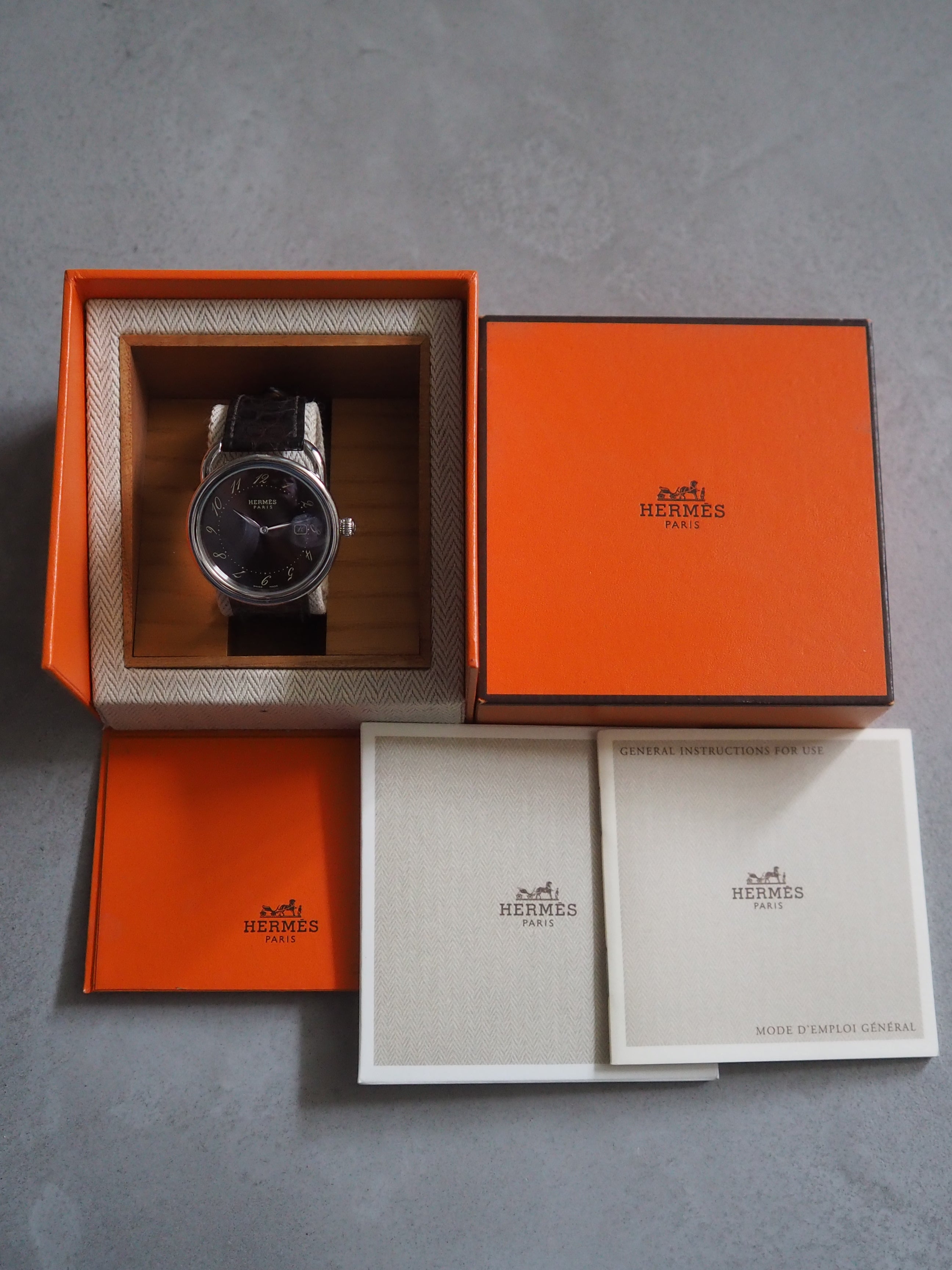 HERMES ヴィンテージ エルメス アルソー ウォッチ 腕時計 クォーツ