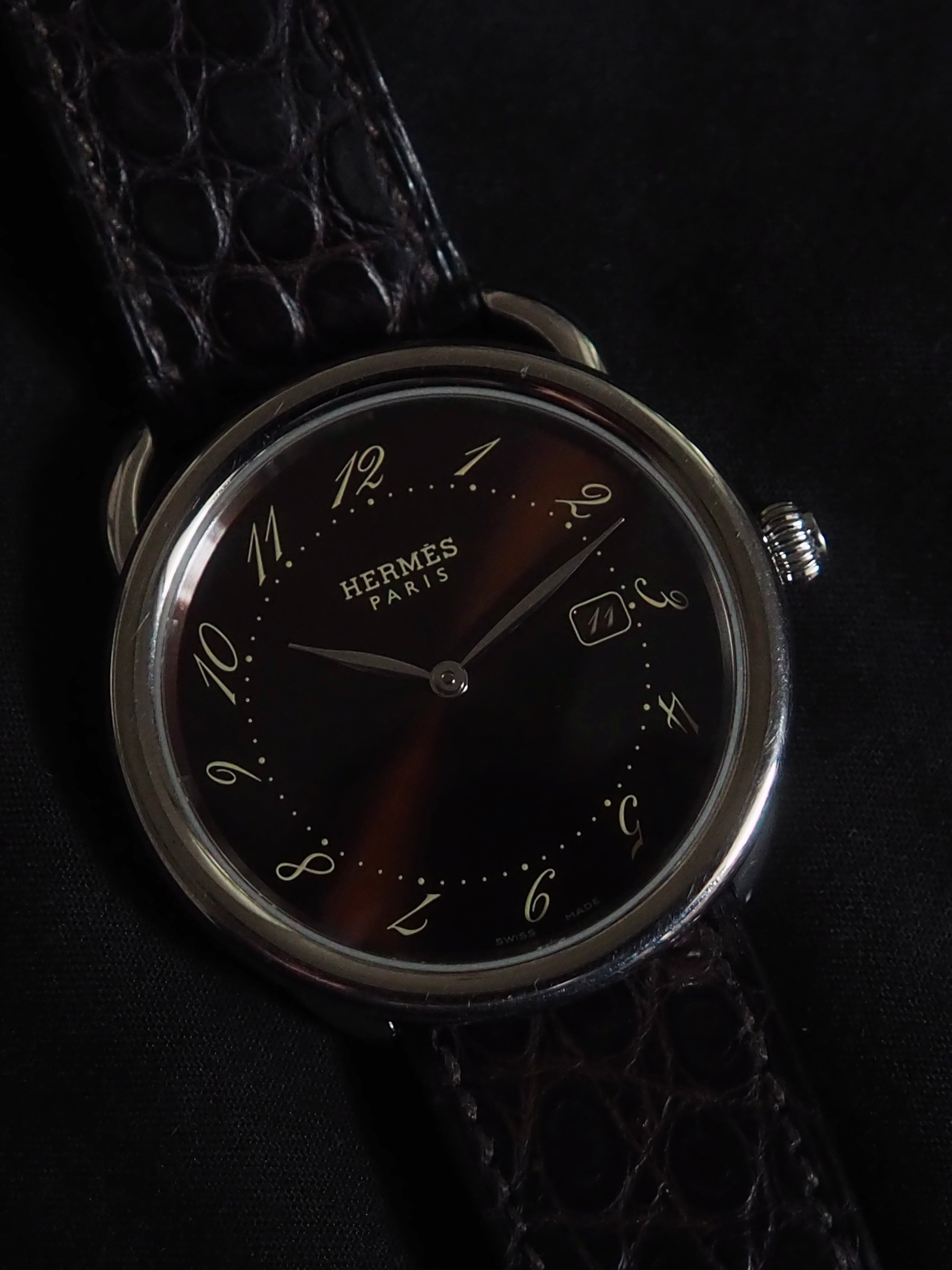 HERMES ヴィンテージ エルメス アルソー ウォッチ 腕時計 クォーツ