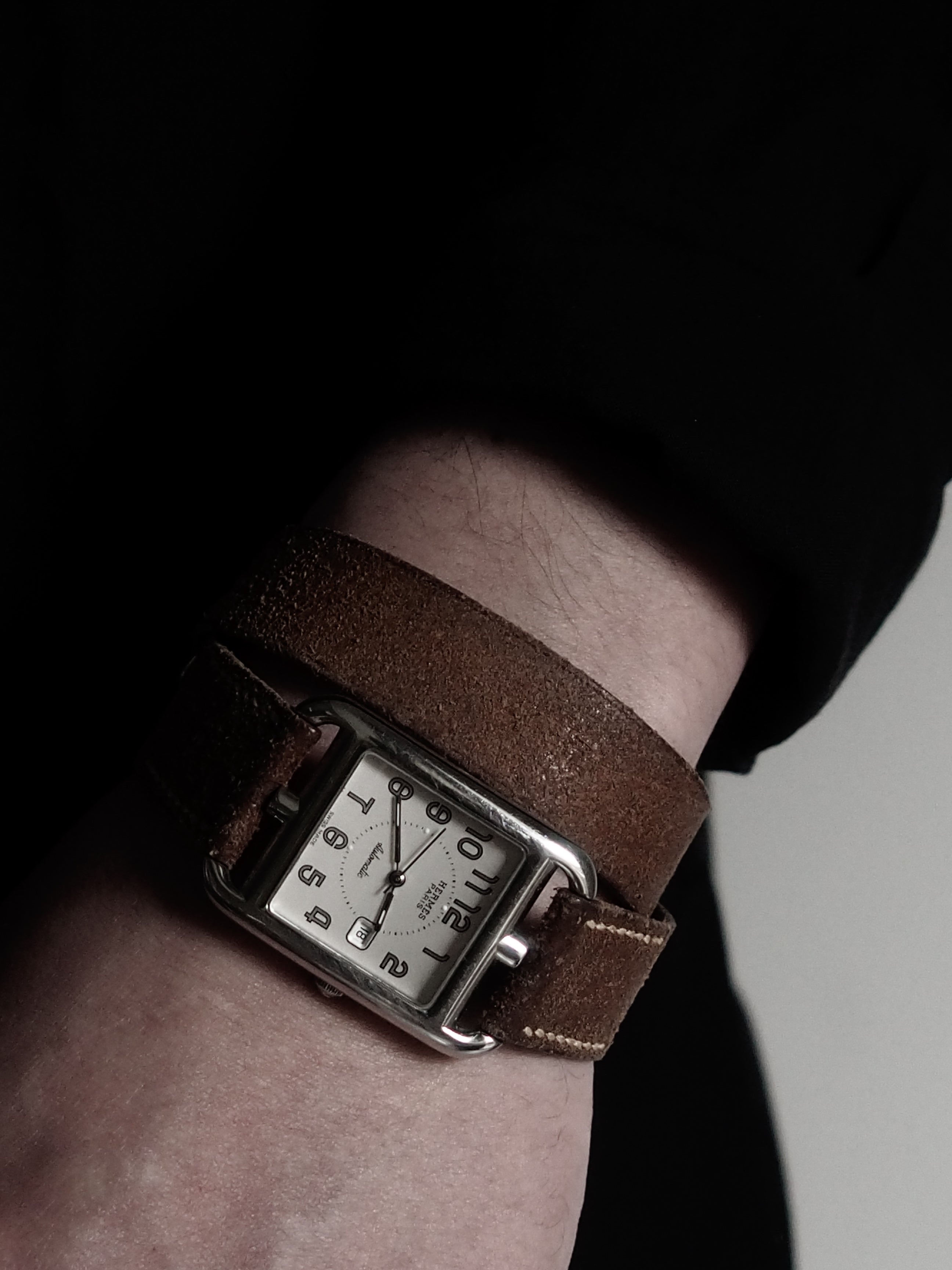 HERMES エルメス ケープコッド ドゥブルトゥール ウォッチ 腕時計