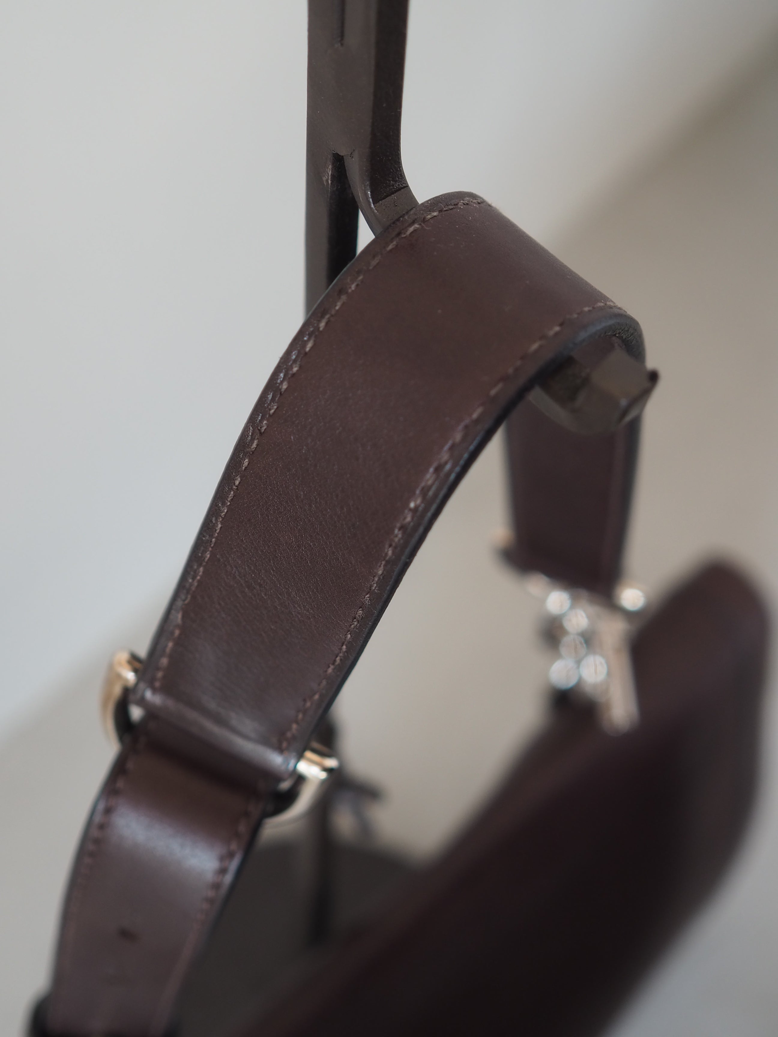 HERMES エルメス サック シェーヌダンクル ショルダー バッグ レザー