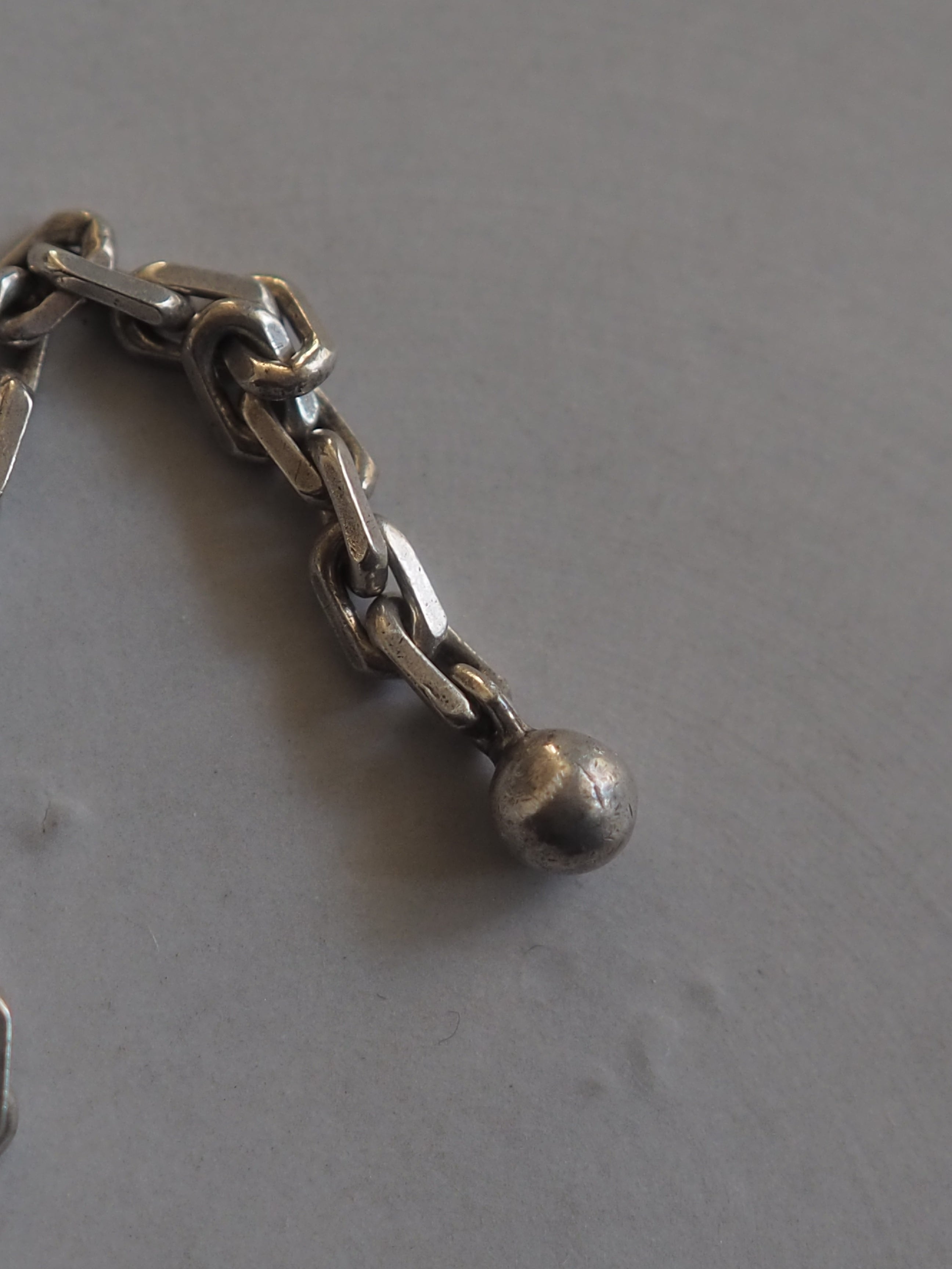 HERMES エルメス エトリエ キーチャーム キーホルダー シルバー ユニ