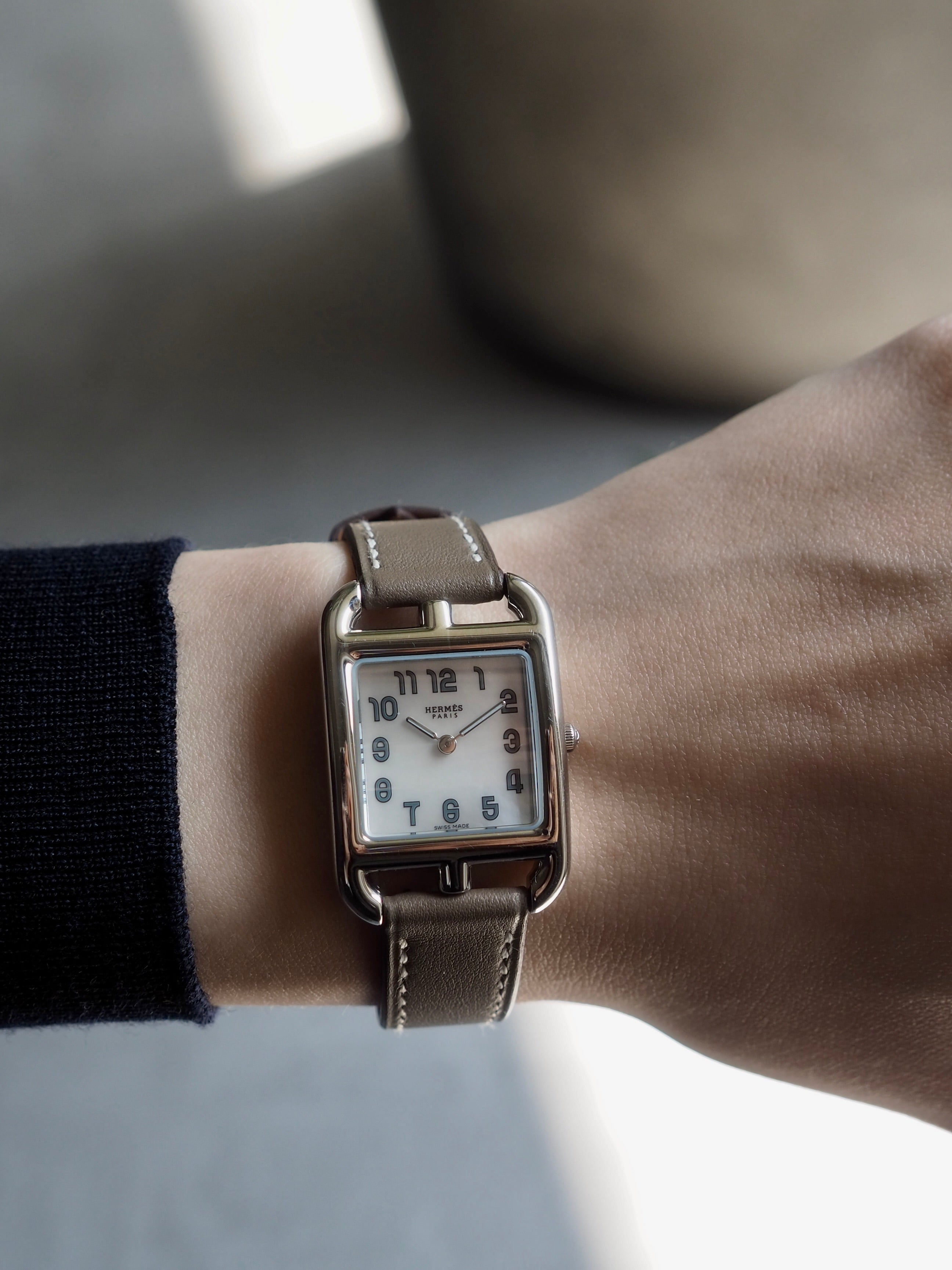 HERMÈS Cape Cod Watch Shell Dial