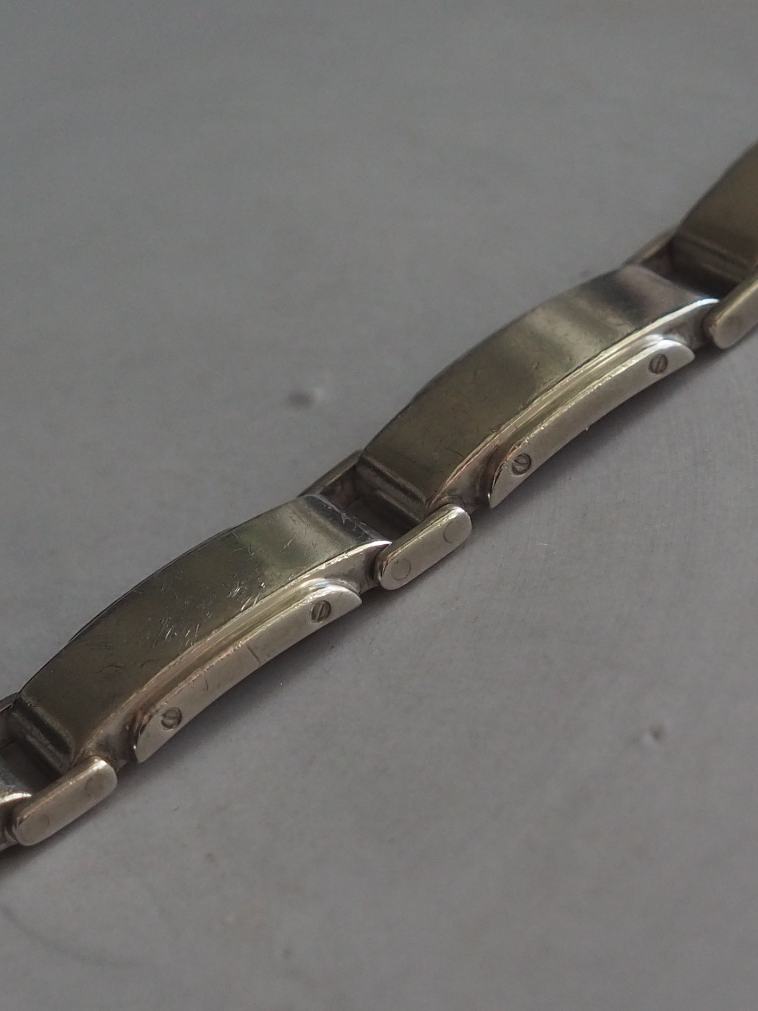 h783 超希少　美品　ティファニー　メトロポリス　バングル　シルバー　925 Tiffany & Co ヴィンテージ オールド ティファニー メトロポリス