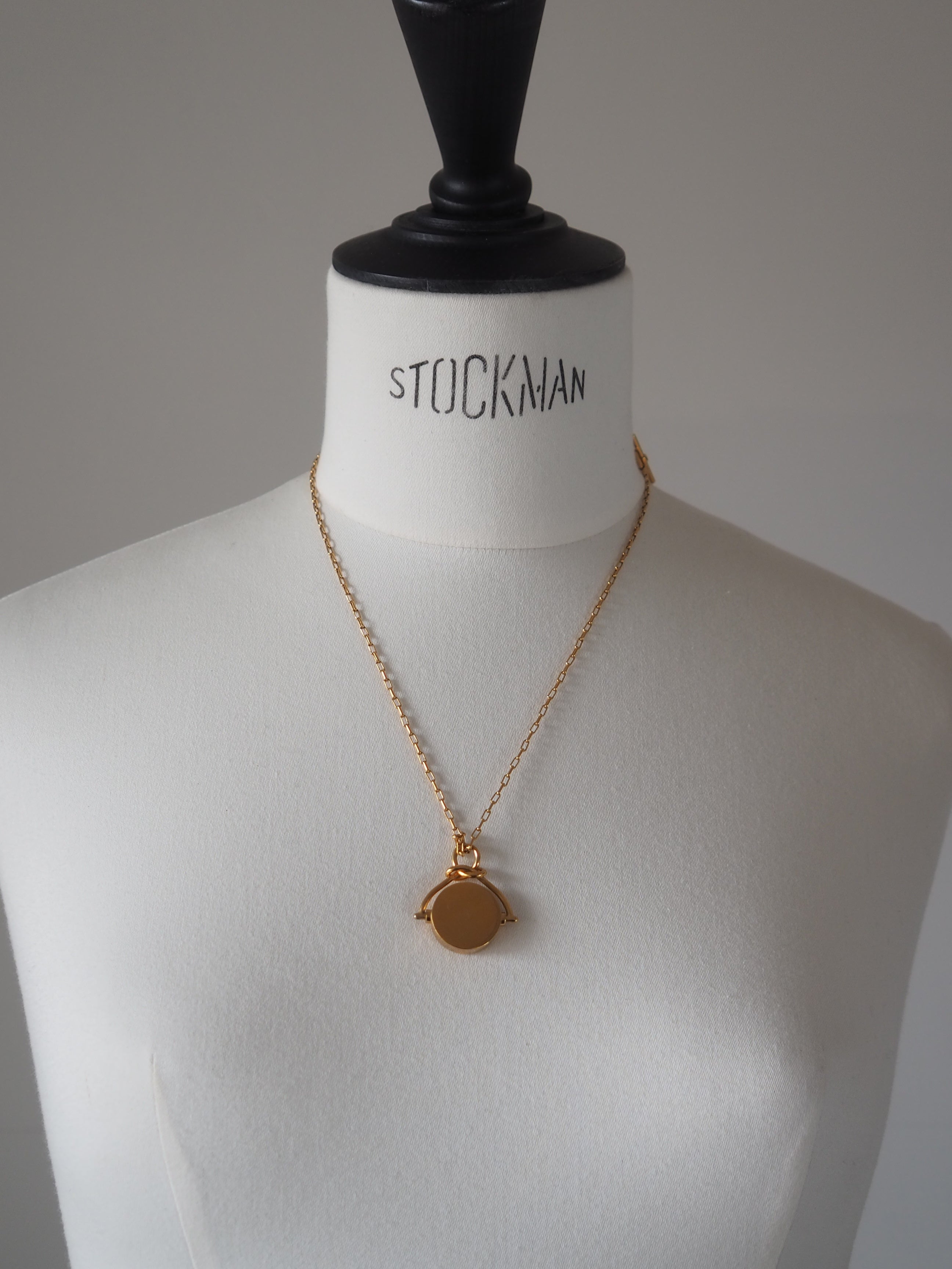 CÉLINE by Phoebe Philo Knot Medallion Necklace