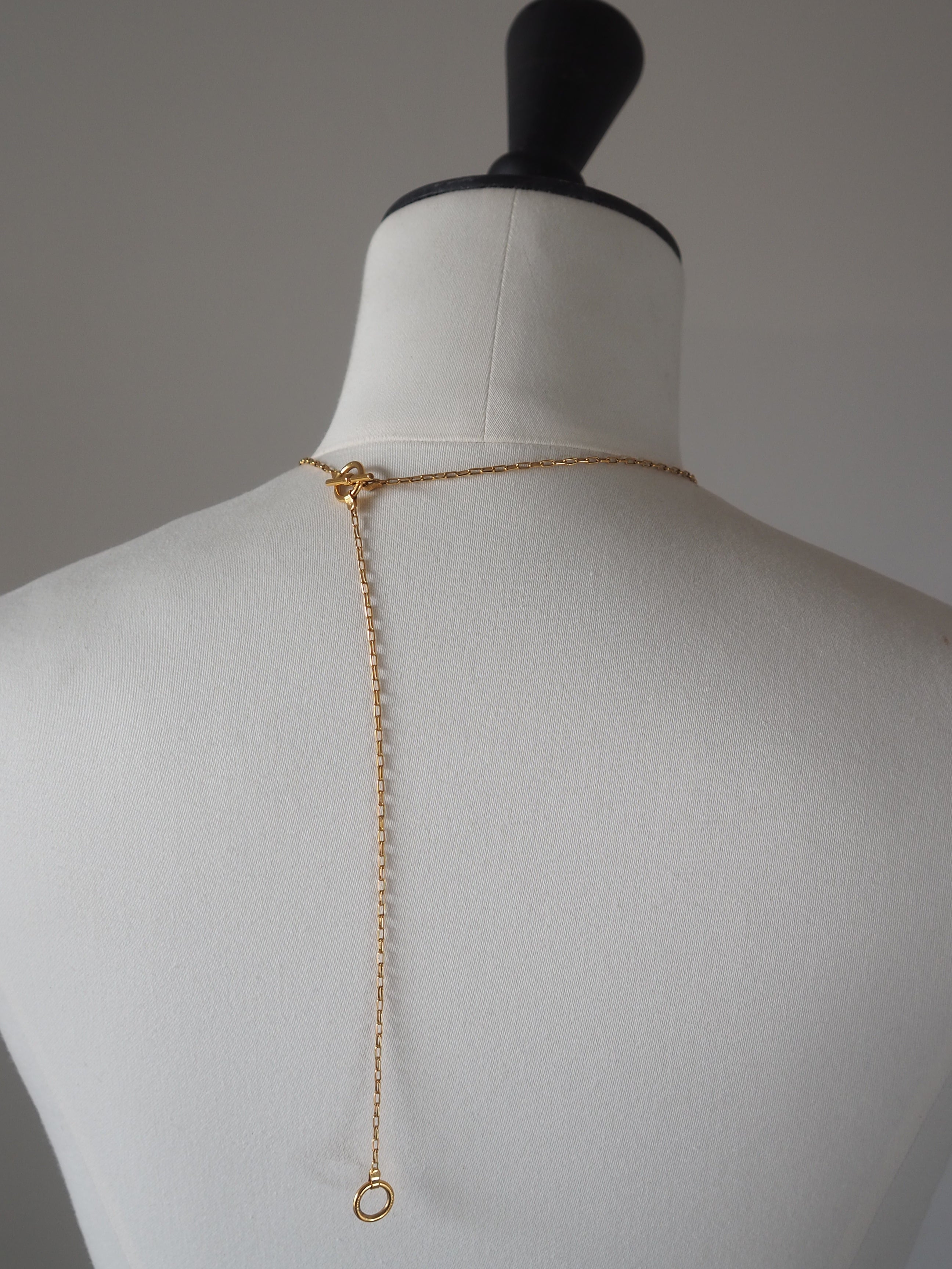 CÉLINE by Phoebe Philo Knot Medallion Necklace