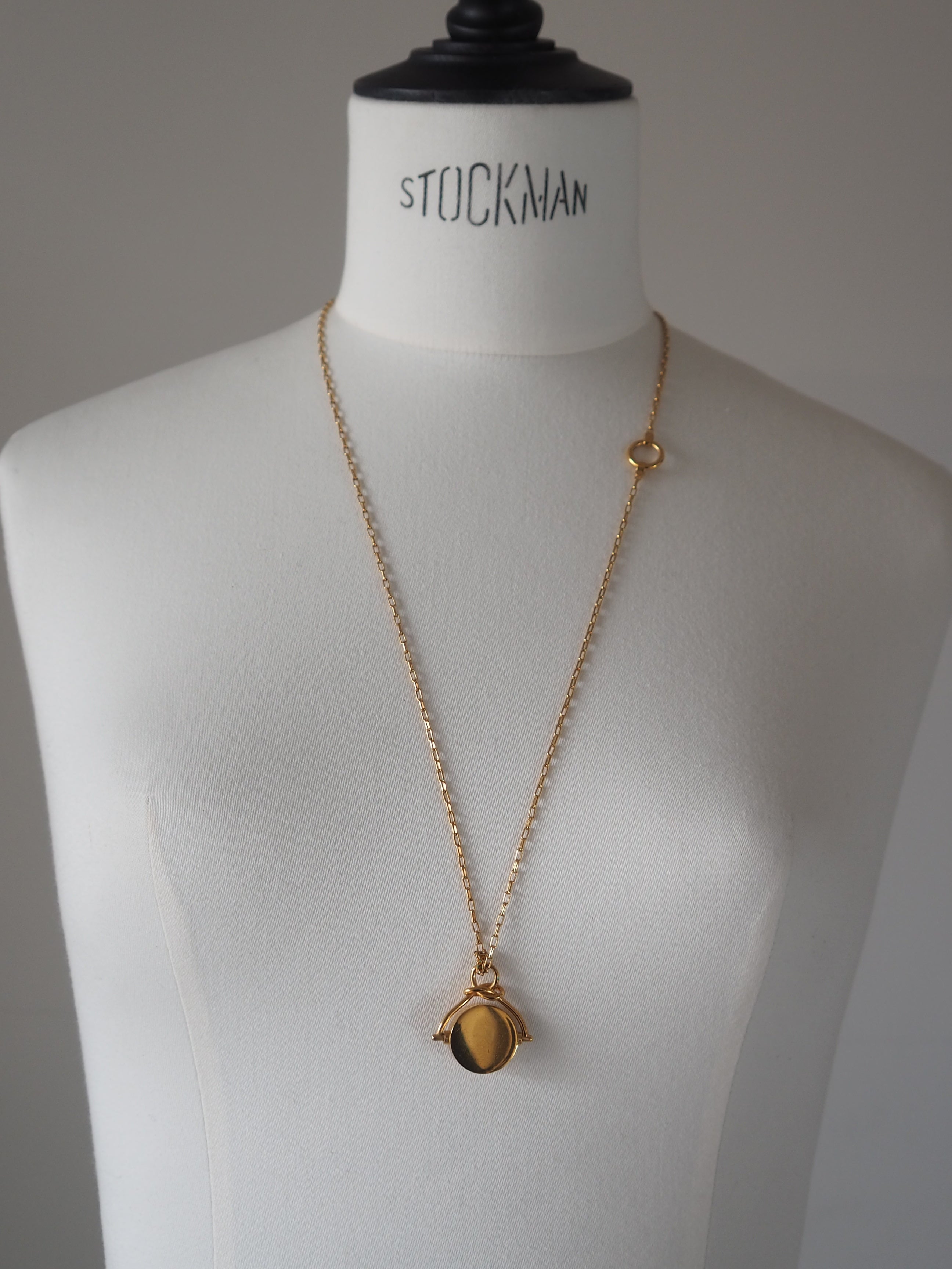 CÉLINE by Phoebe Philo Knot Medallion Necklace