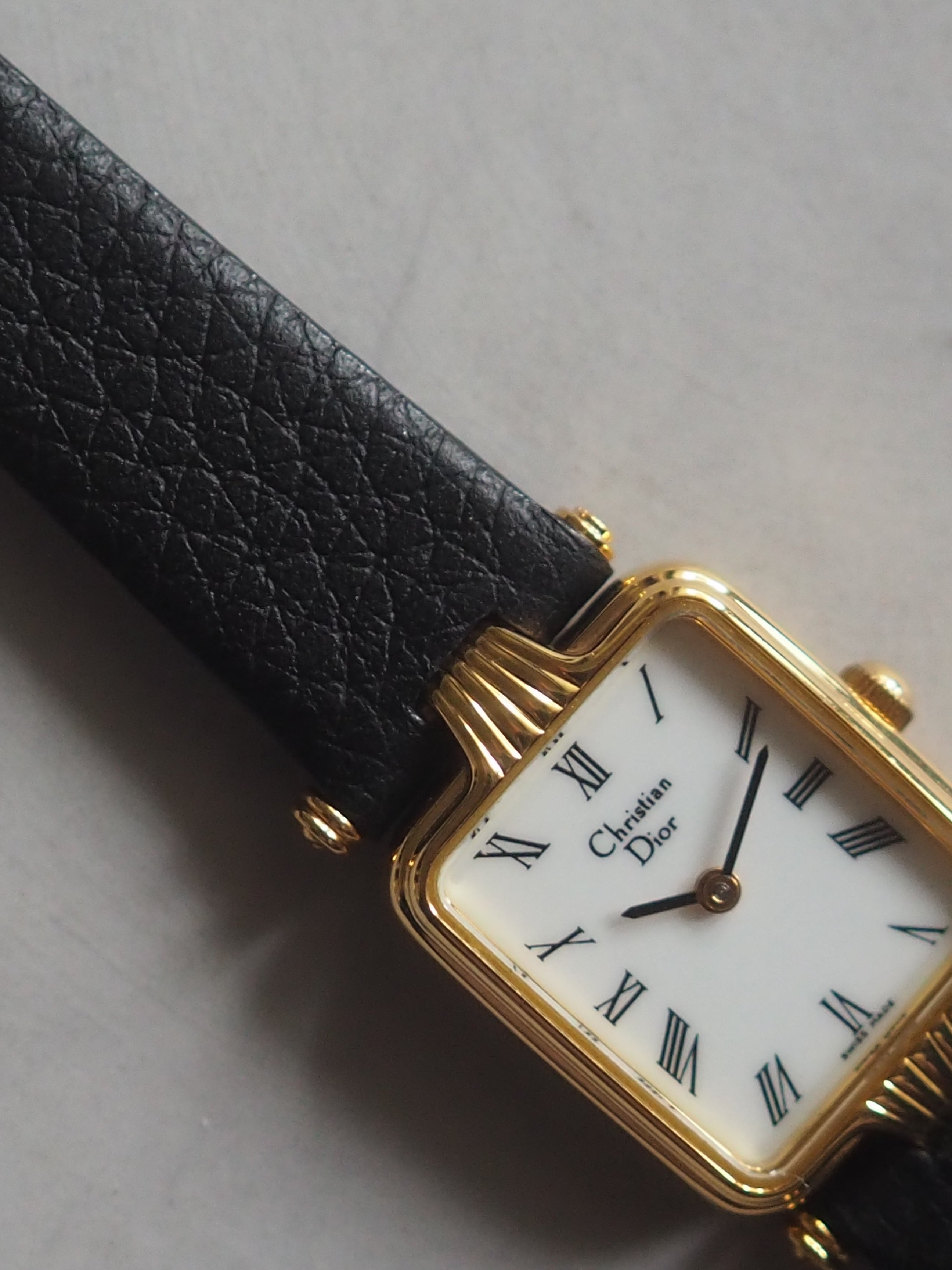 Christian Dior ディオール スクエア ローマン ウォッチ 腕時計