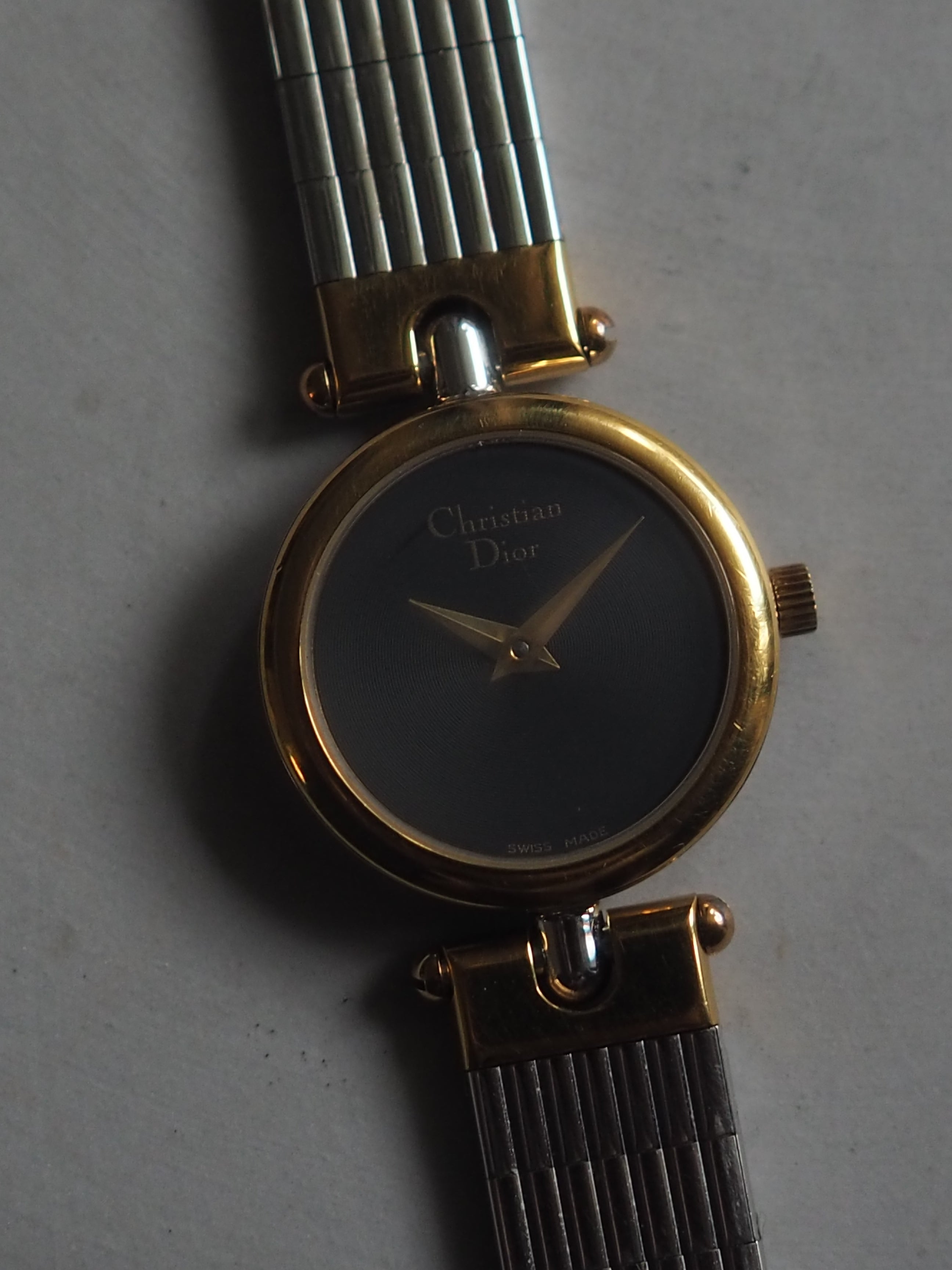 Christian Dior Two Tone Bracelet Watch