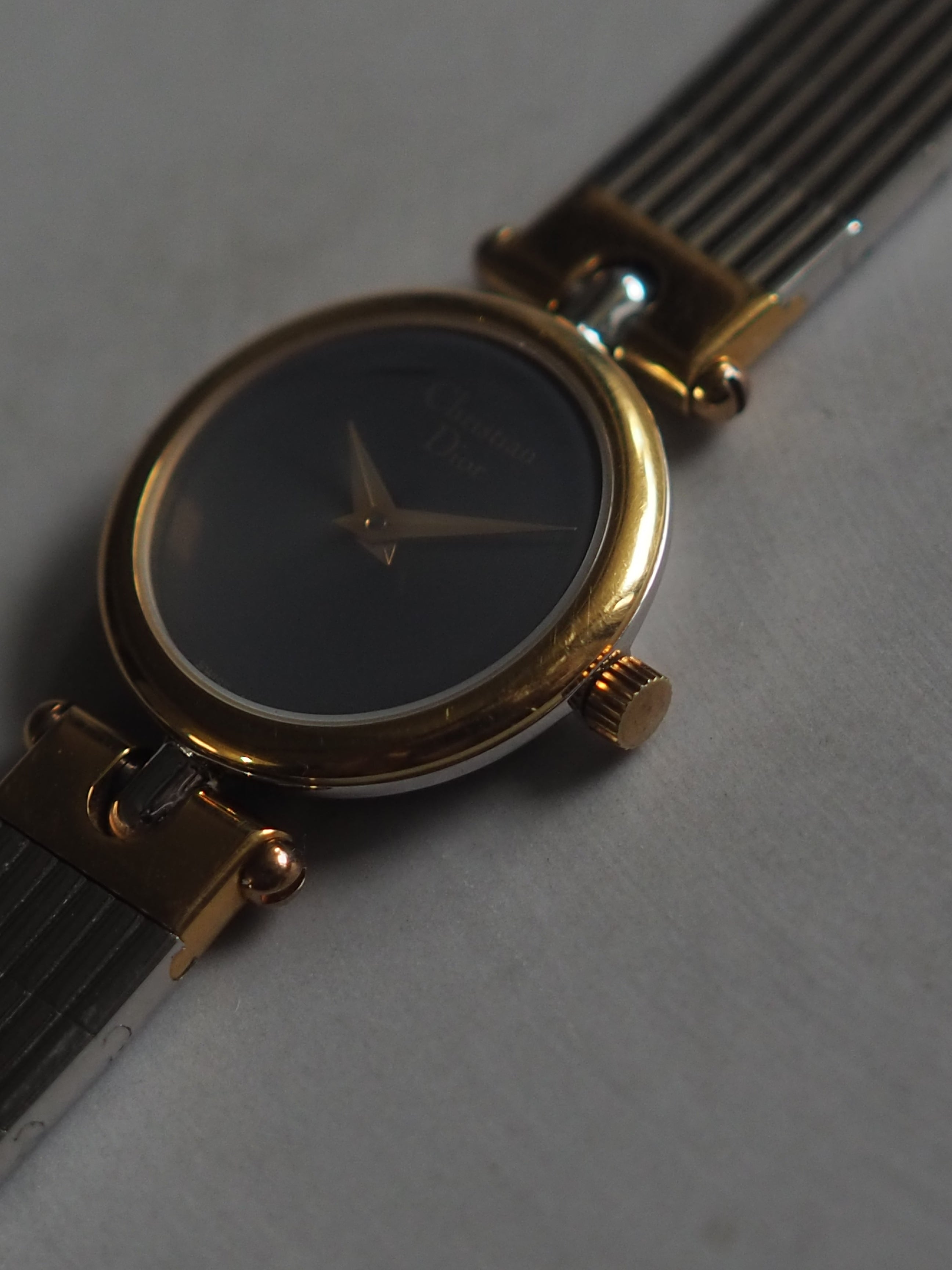 Christian Dior Two Tone Bracelet Watch