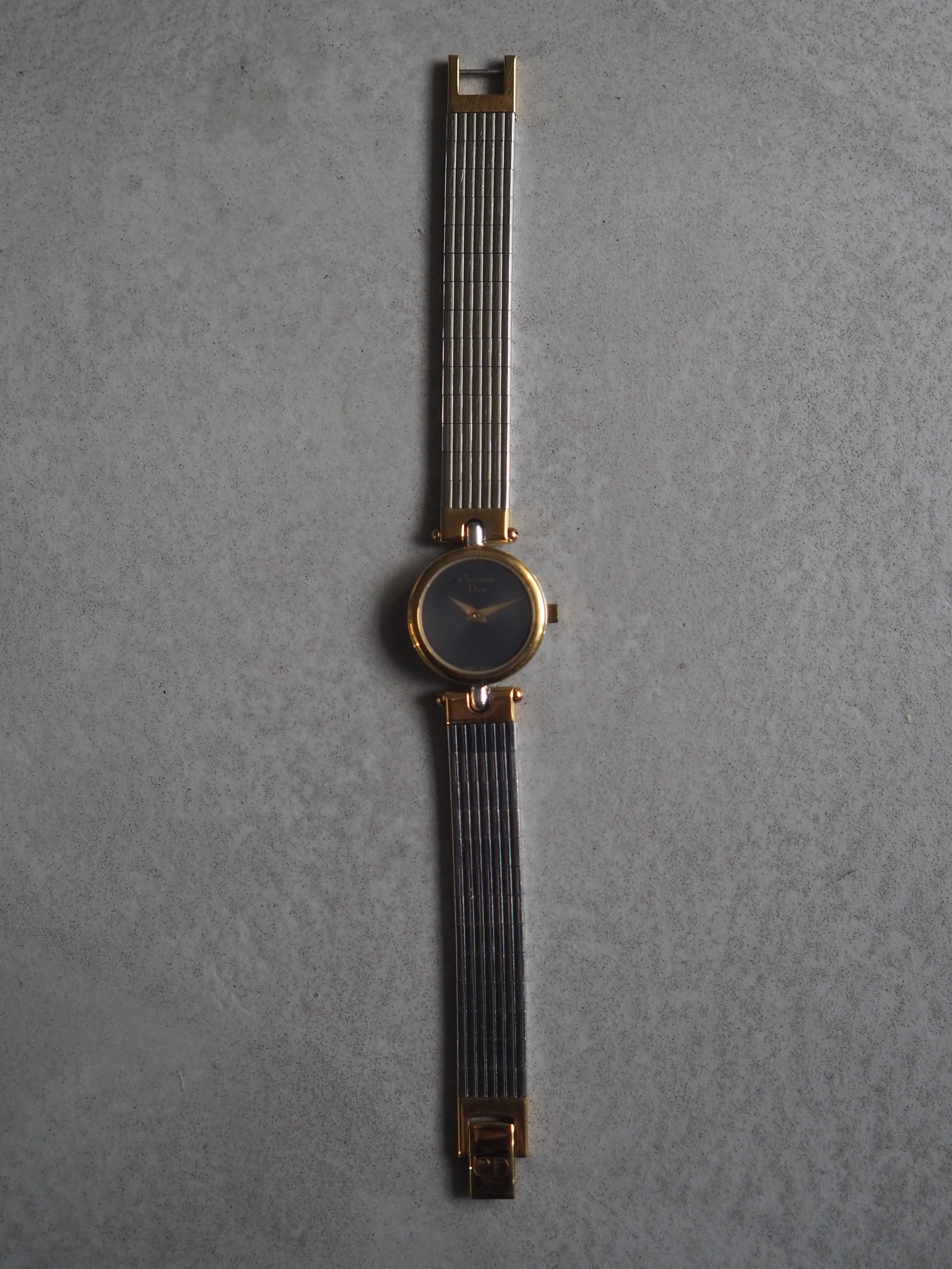 Christian Dior Two Tone Bracelet Watch