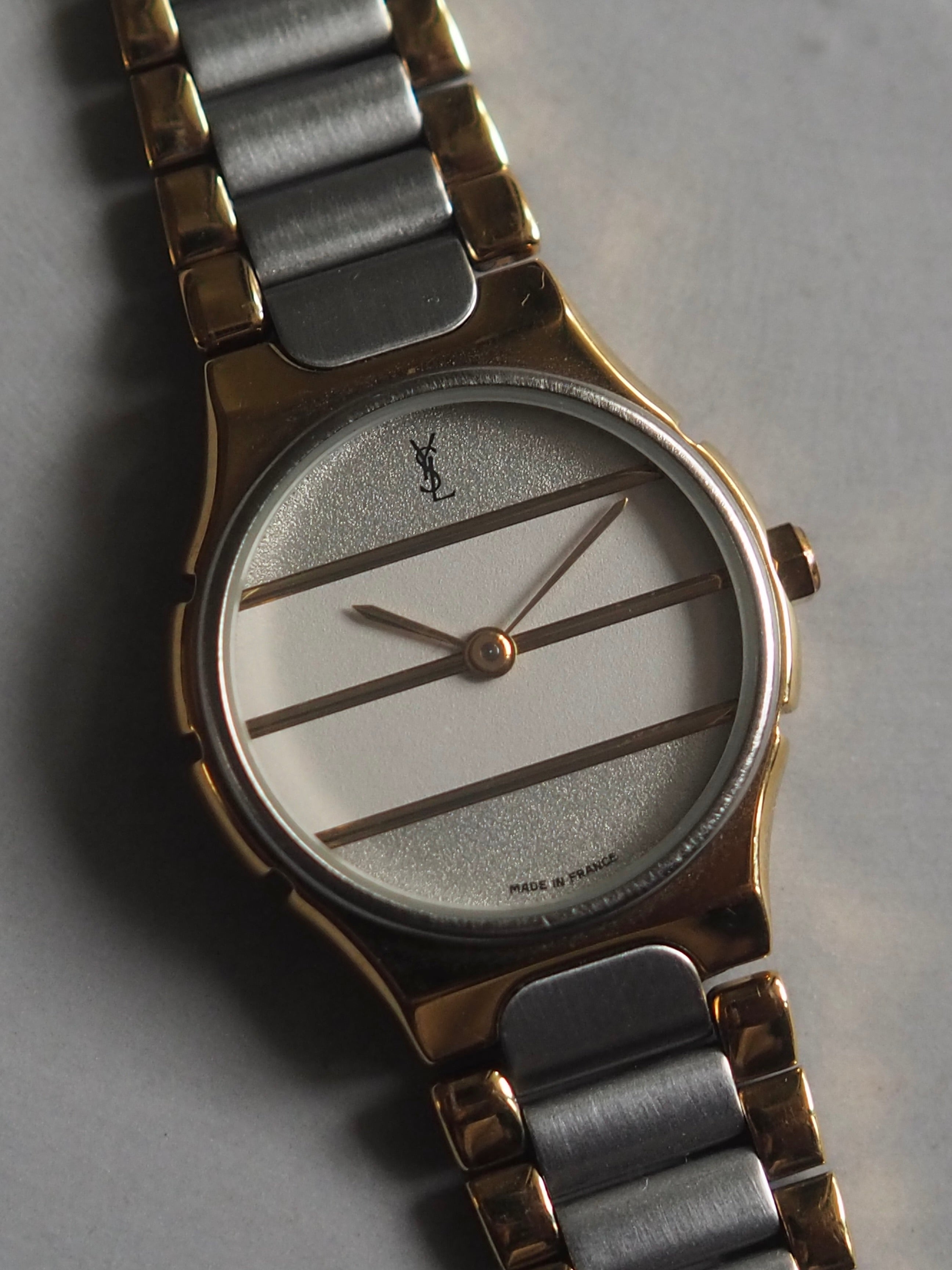 Yves Saint Laurent Round Watch