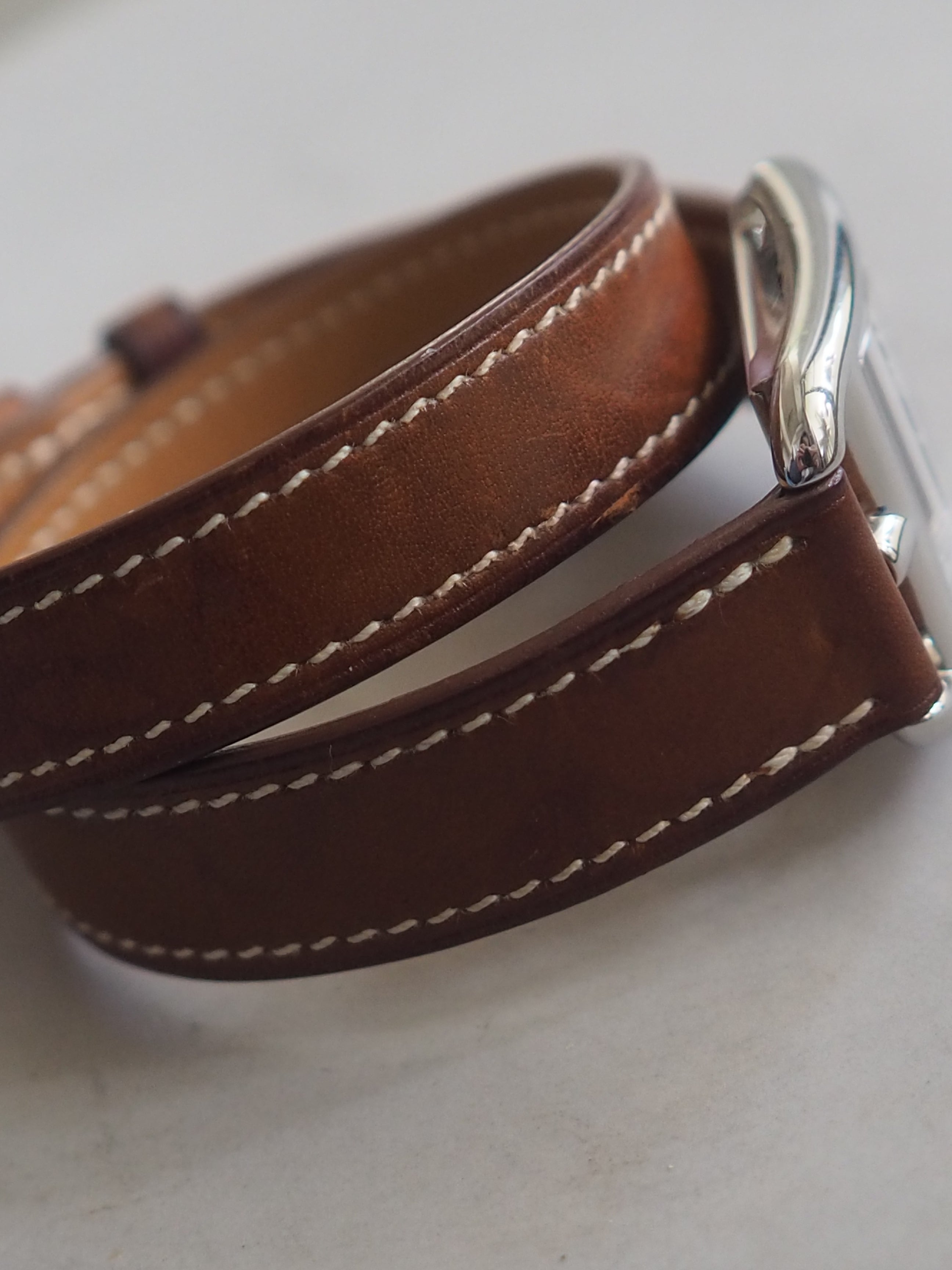 HERMES エルメス ケープコッド ドゥブルトゥール ウォッチ 腕時計