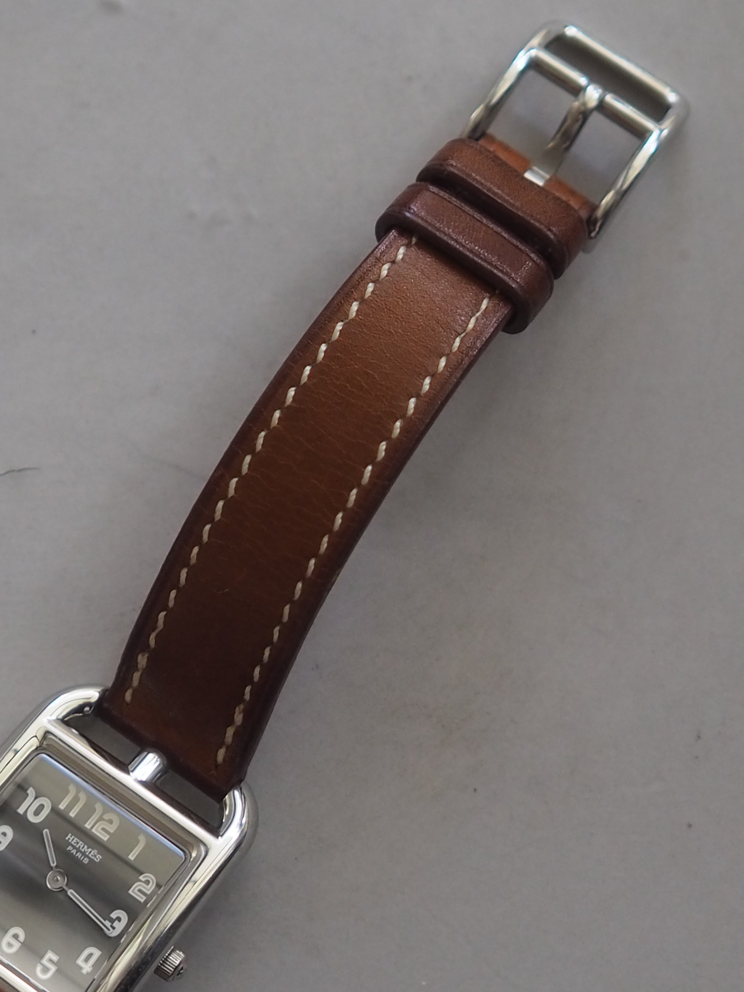 HERMES エルメス ケープコッド ドゥブルトゥール ウォッチ 腕時計