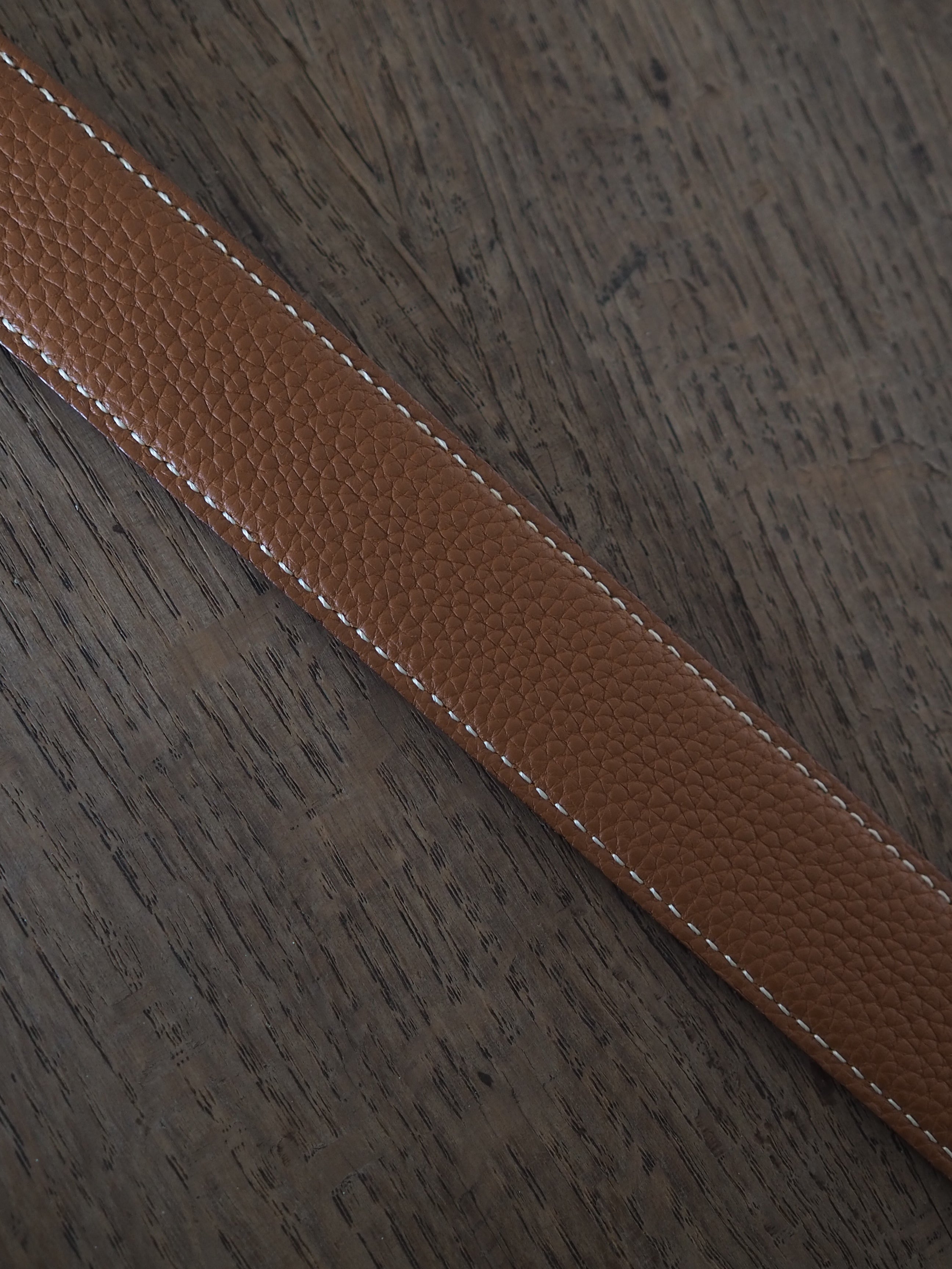 HERMES エルメス トゥアレグ ベルト 80 マルジェラ期 シルバー