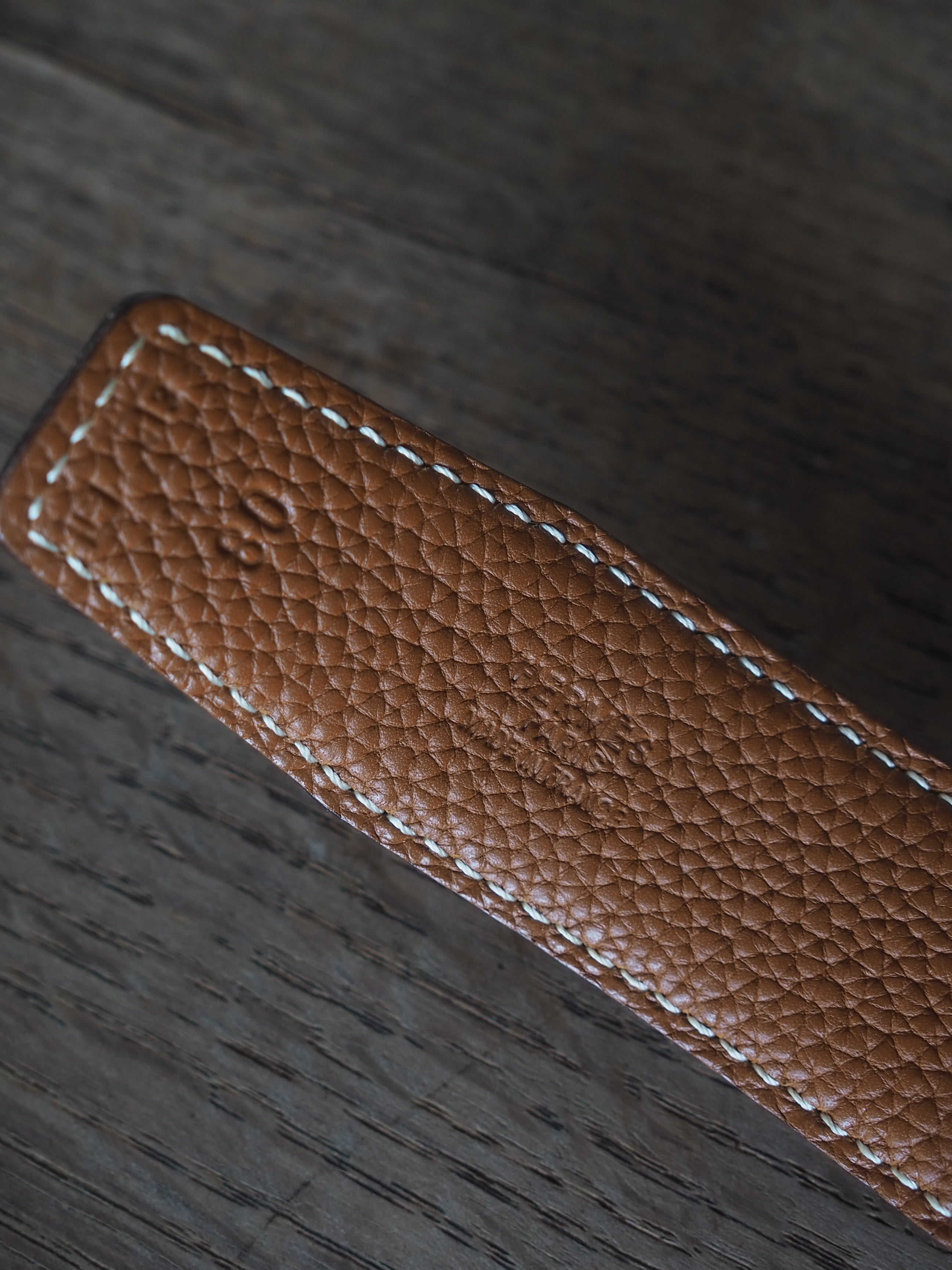 HERMES エルメス トゥアレグ ベルト 80 マルジェラ期 シルバー