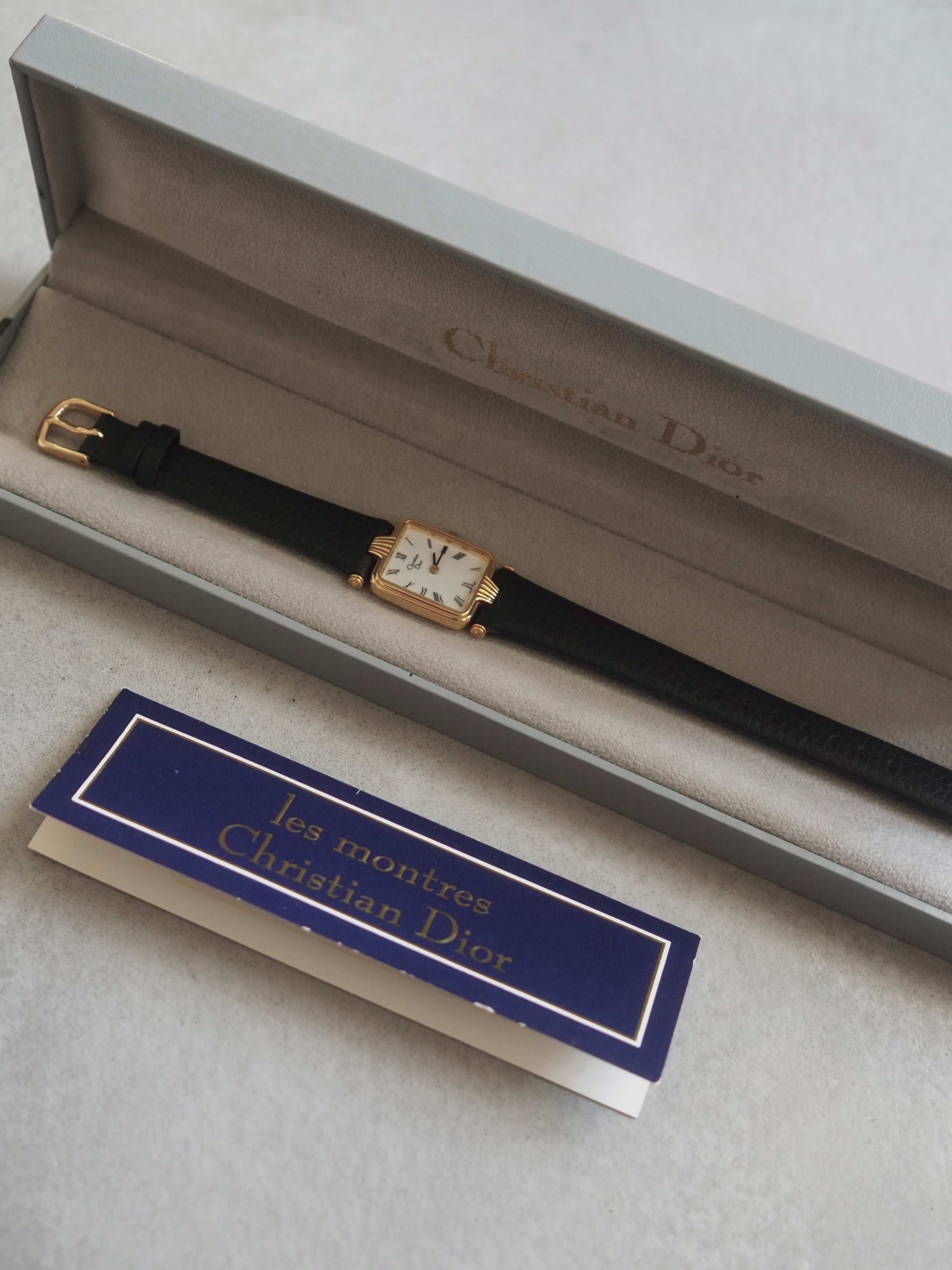 Christian Dior ディオール スクエア ローマン ウォッチ 腕時計