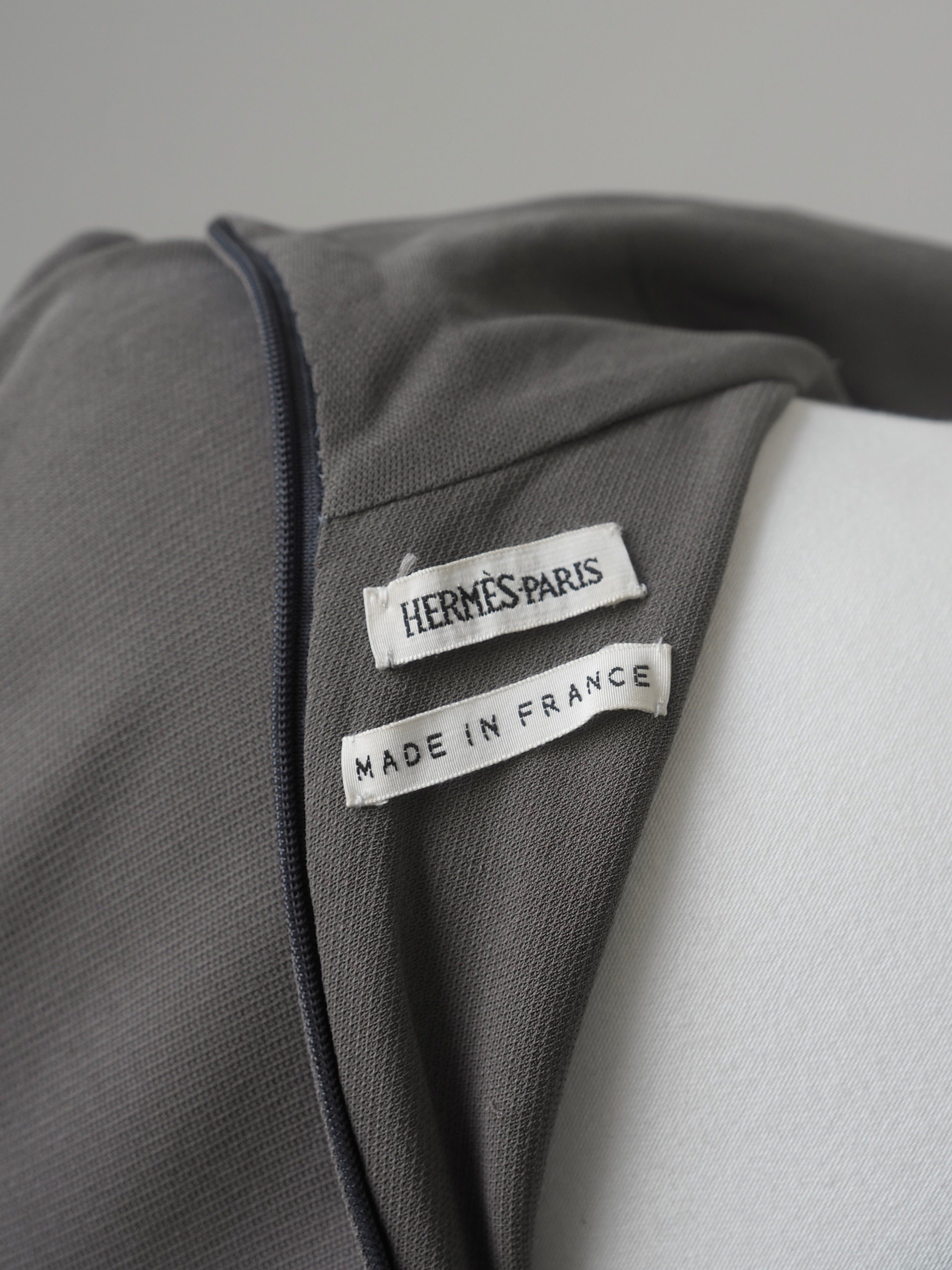 HERMÈS by Martin Margiela Sleeveless High-Neck Dress