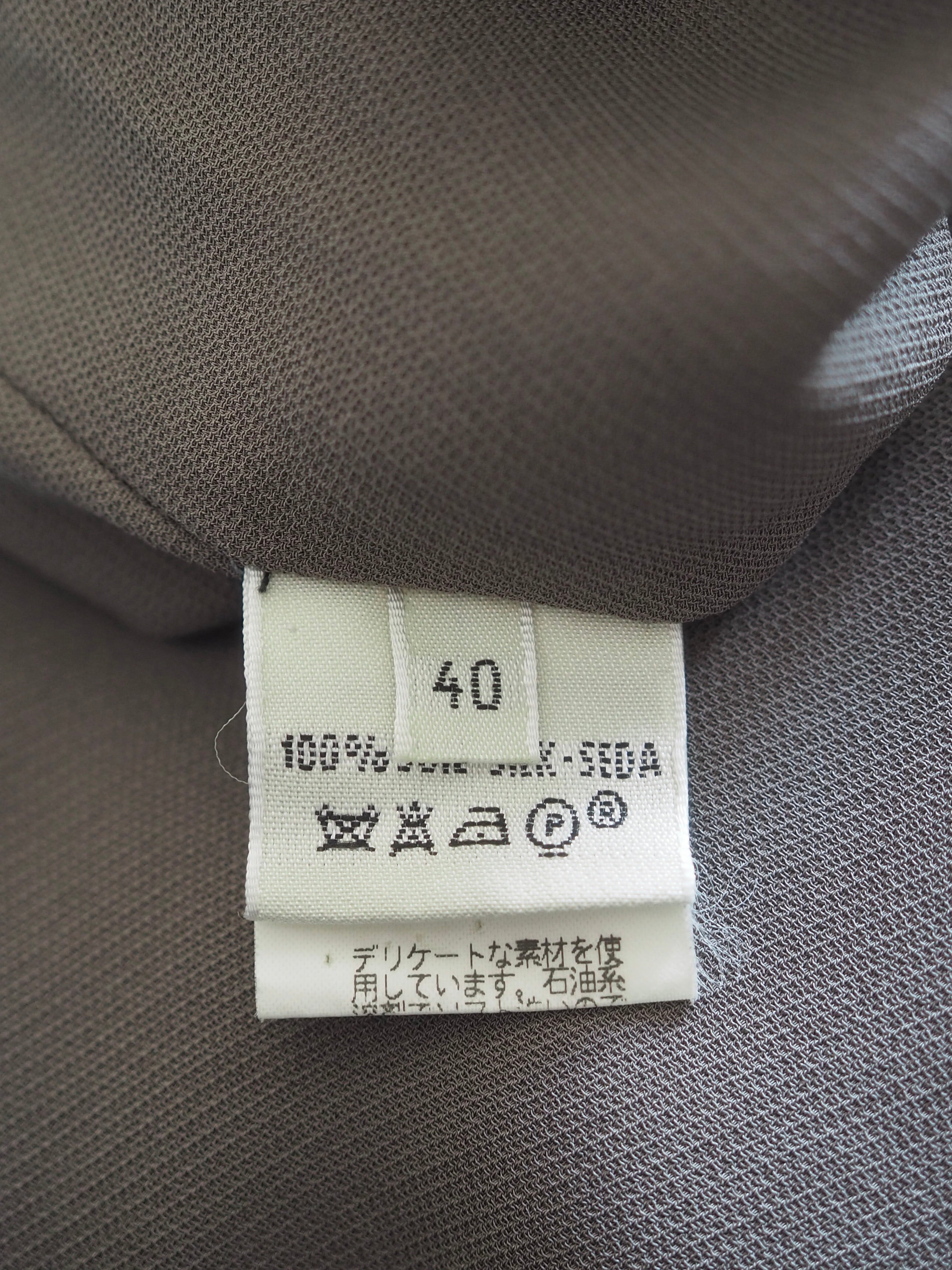 HERMES エルメス マルジェラ期 by Martin Margiela ハイネック ドレス