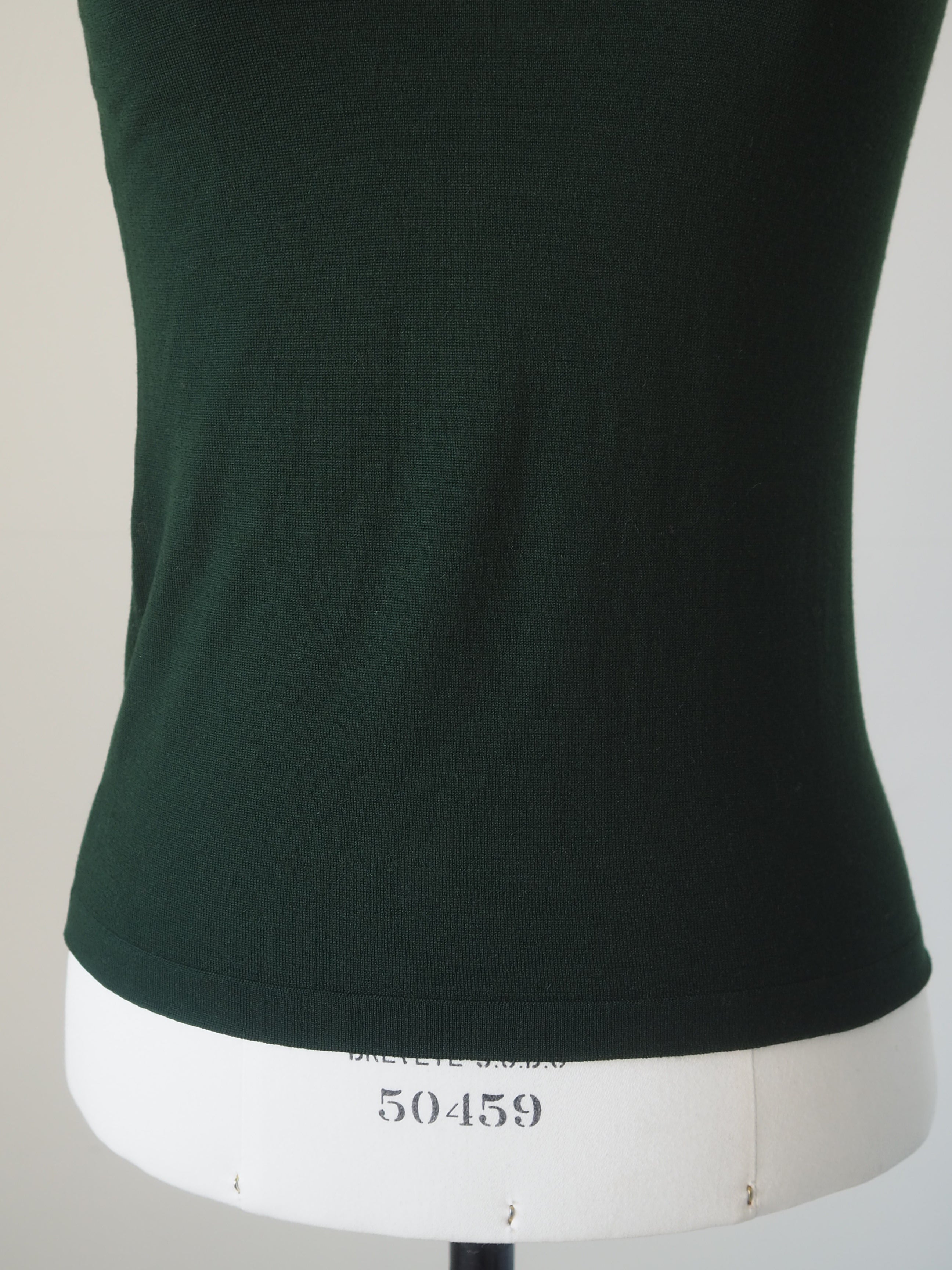 HERMÈS Wool High Neck Sleeveless Knit