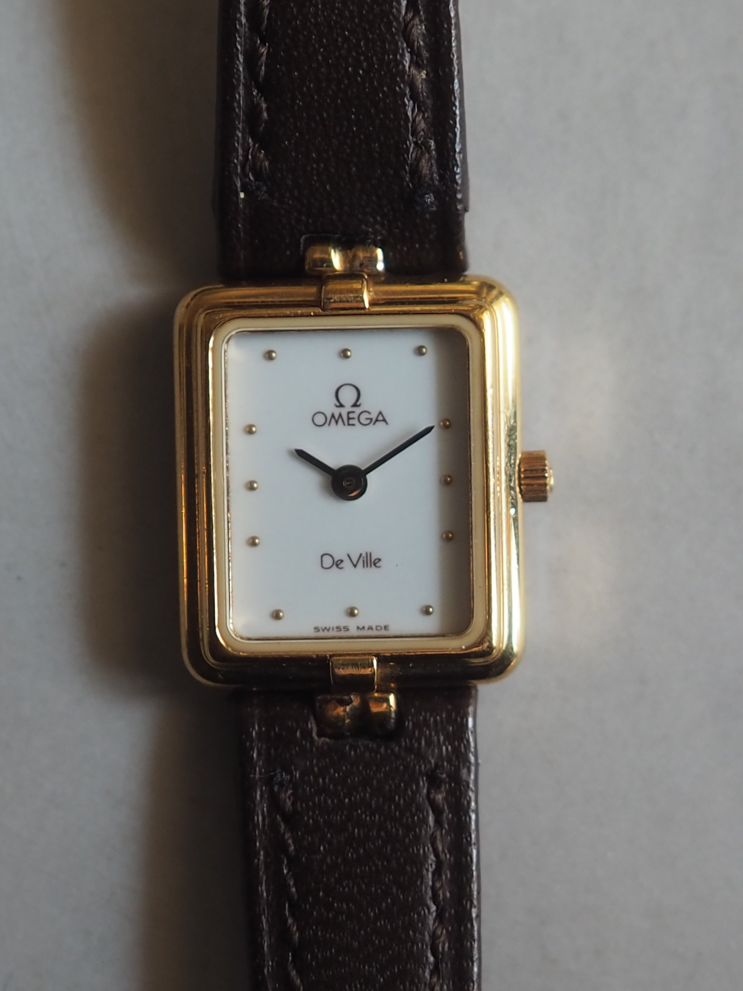 OMEGA オメガ DE VILLE デビル レクタンギュラー タンク ウォッチ
