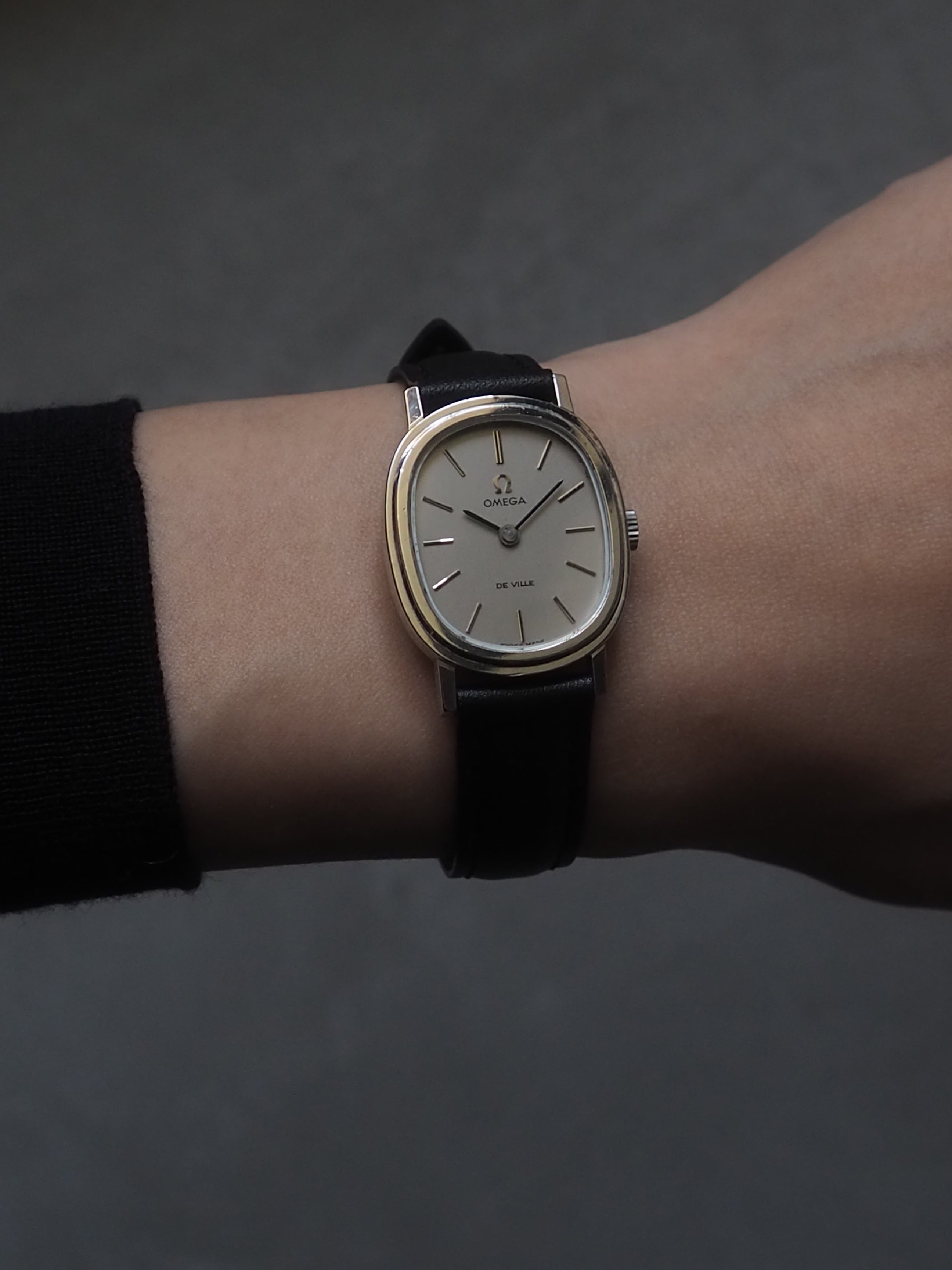 OMEGA オメガ DE VILLE デビル オーバル ウォッチ 腕時計 シルバー OMEGA オメガ DE VILLE デビル オーバル ウォッチ 腕時計 シルバー