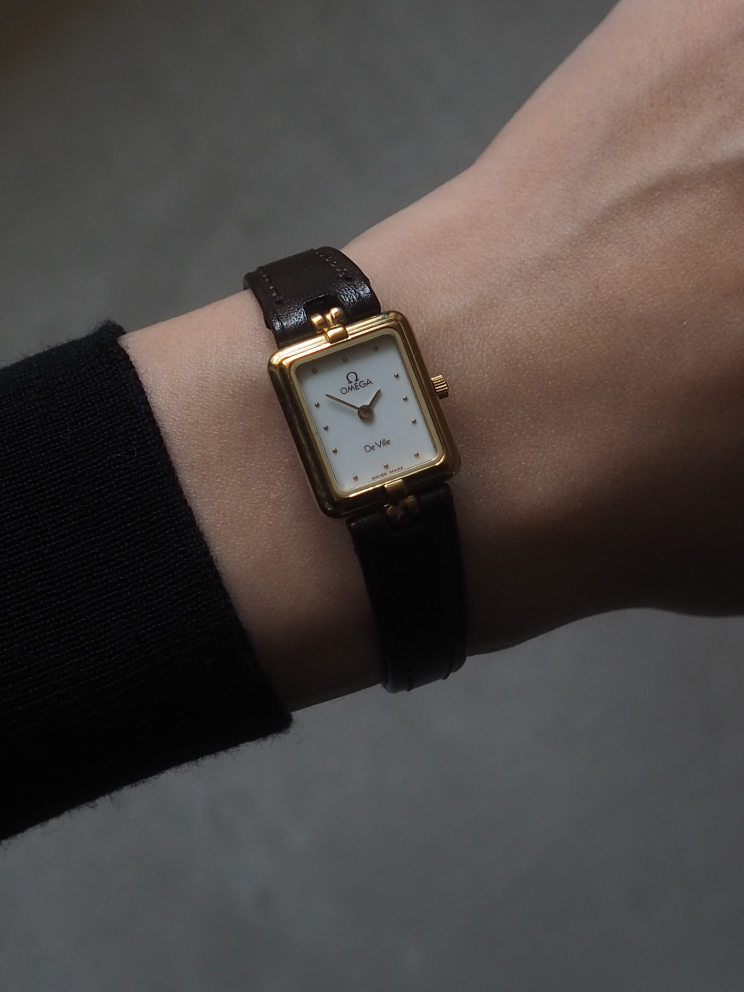 OMEGA オメガ DE VILLE デビル 591.0017 レディース OMEGA オメガ DE VILLE デビル レクタンギュラー タンク ウォッチ