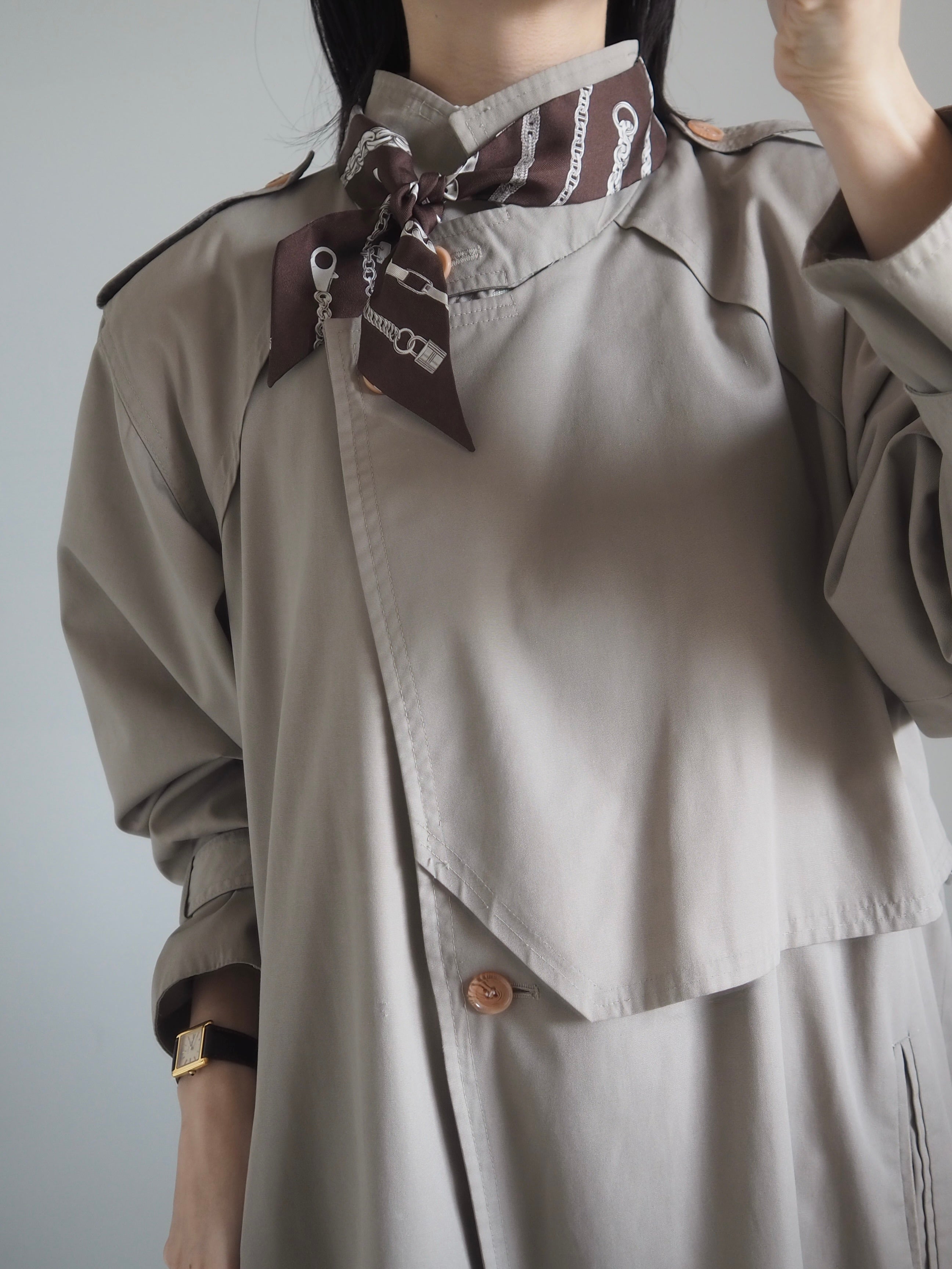 HERMÈS Chaîne d’ancre Jewelry Motif Silk Twilly Scarf