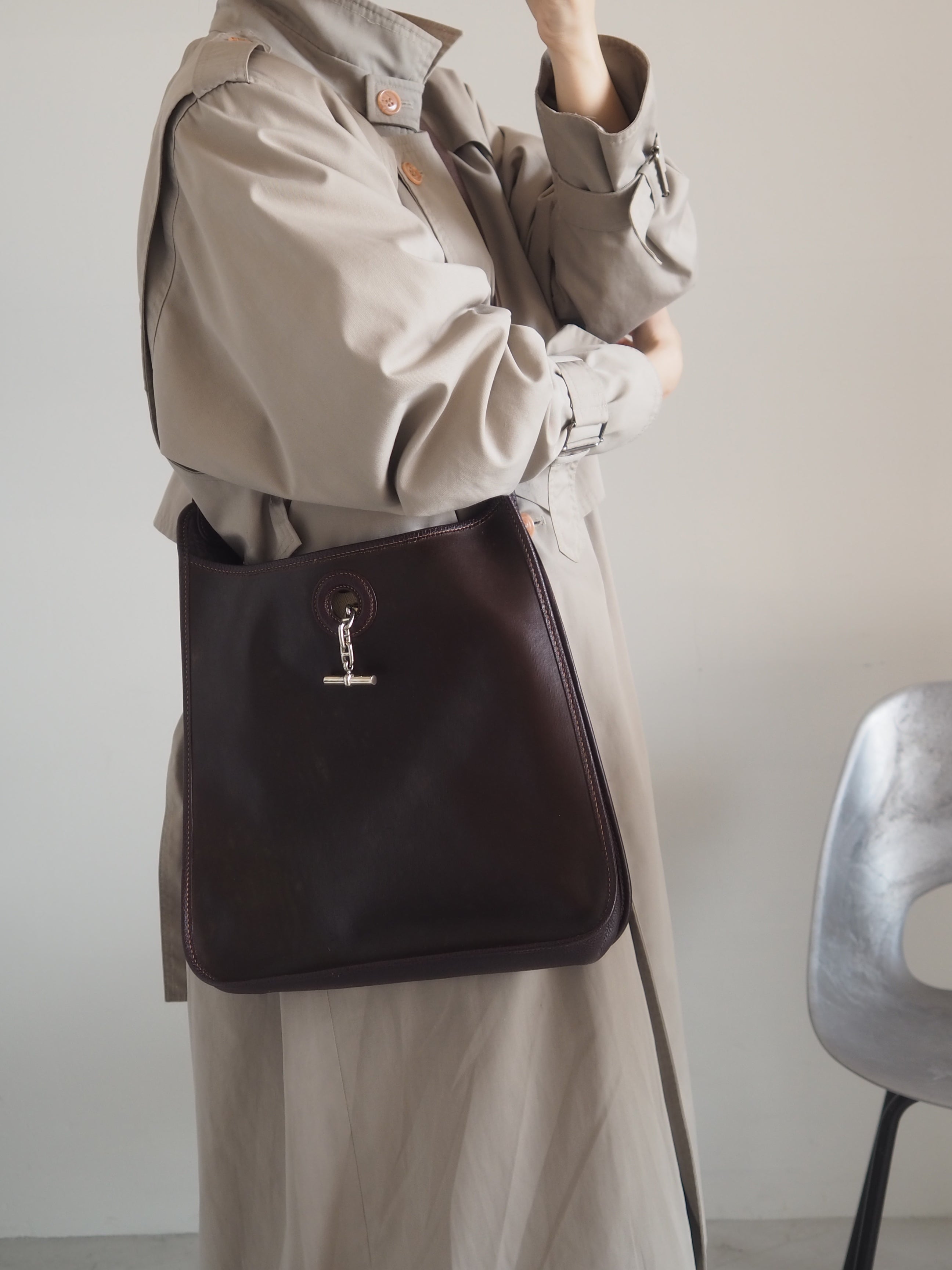 HERMES エルメス ヴェスパ GM アマゾニア ショルダー バッグ