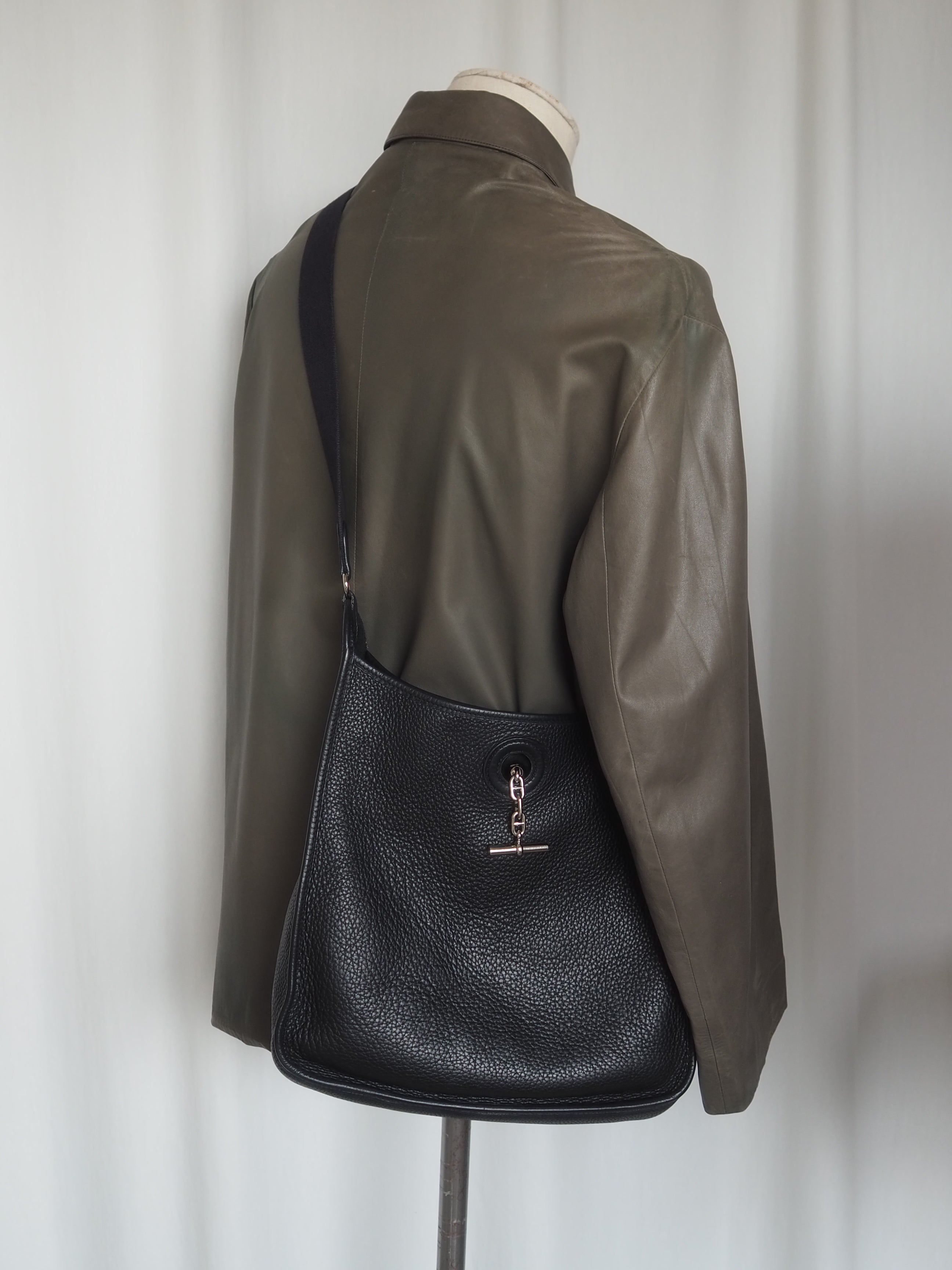 HERMES エルメス ヴェスパ GM ショルダー バッグ シェーヌダンクル