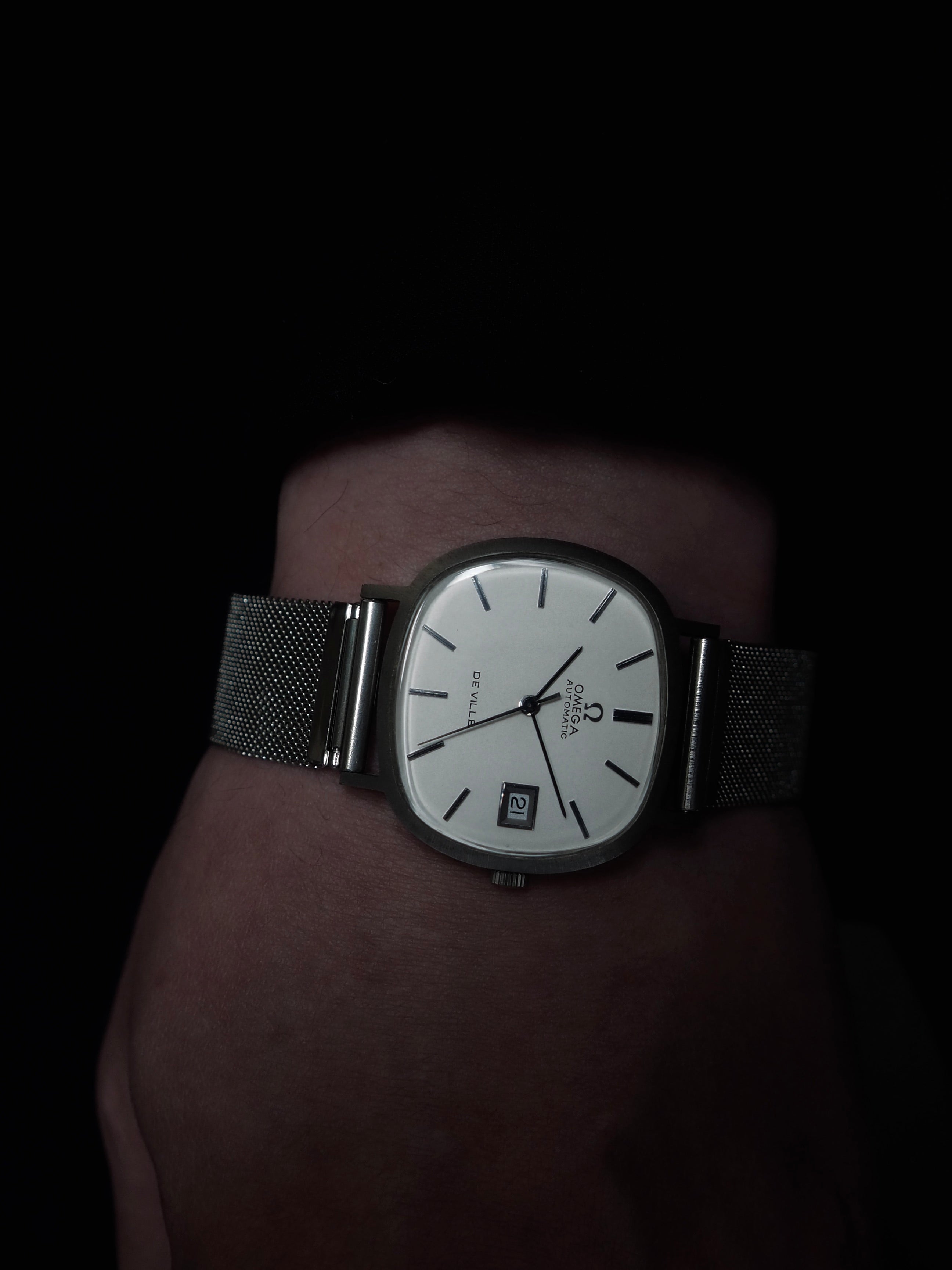 ✨OMEGA✨オメガ✨デヴィル✨ヴィンテージ✨メンズ✨シルバー✨腕時計✨ OMEGA オメガ DE VILLE デビル ホリゾンタル ウォッチ 腕時計 自動巻