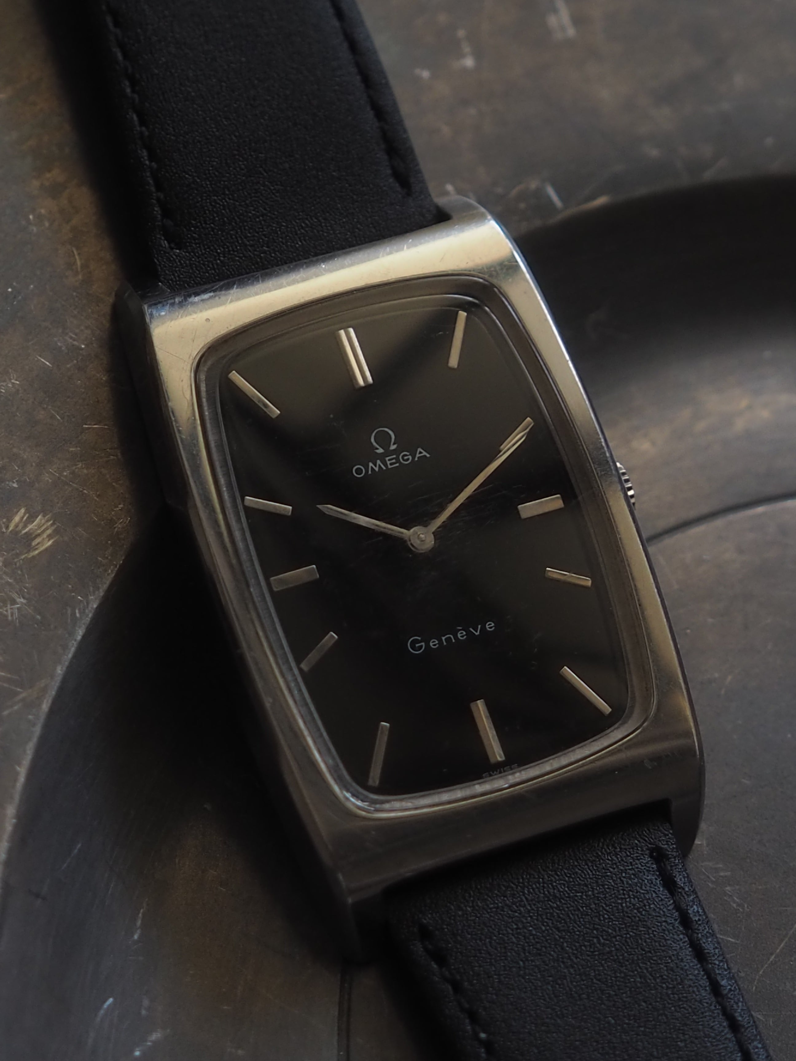 ぐ*ち様 OMEGA Geneve レクタンギュラー手巻き時計 OMEGA オメガ Genève ジュネーブ レクタンギュラー ウォッチ 腕時計